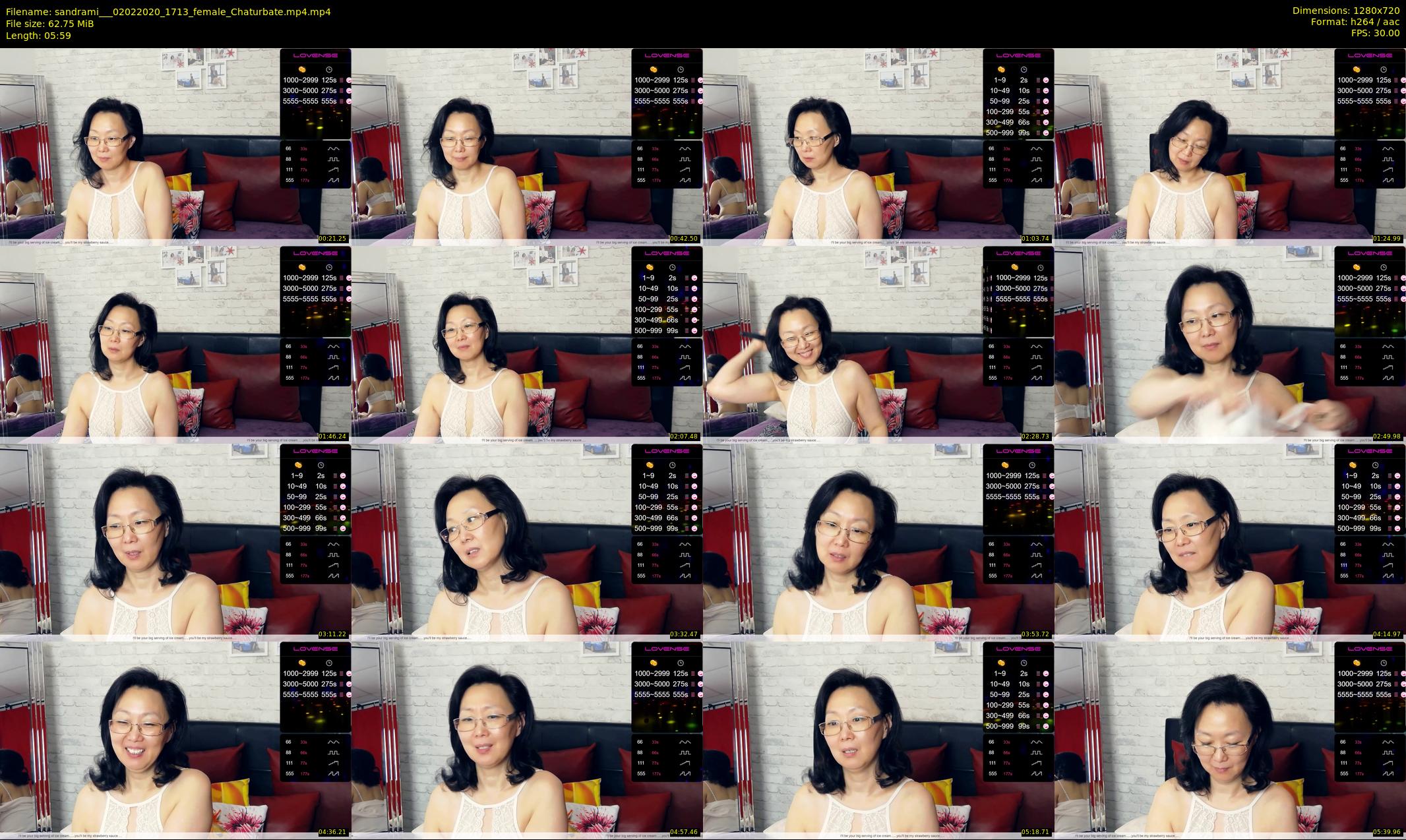 sandrami__ — 6 minute Chaturbate female cam show recording, 720p, Feb 2, 2020