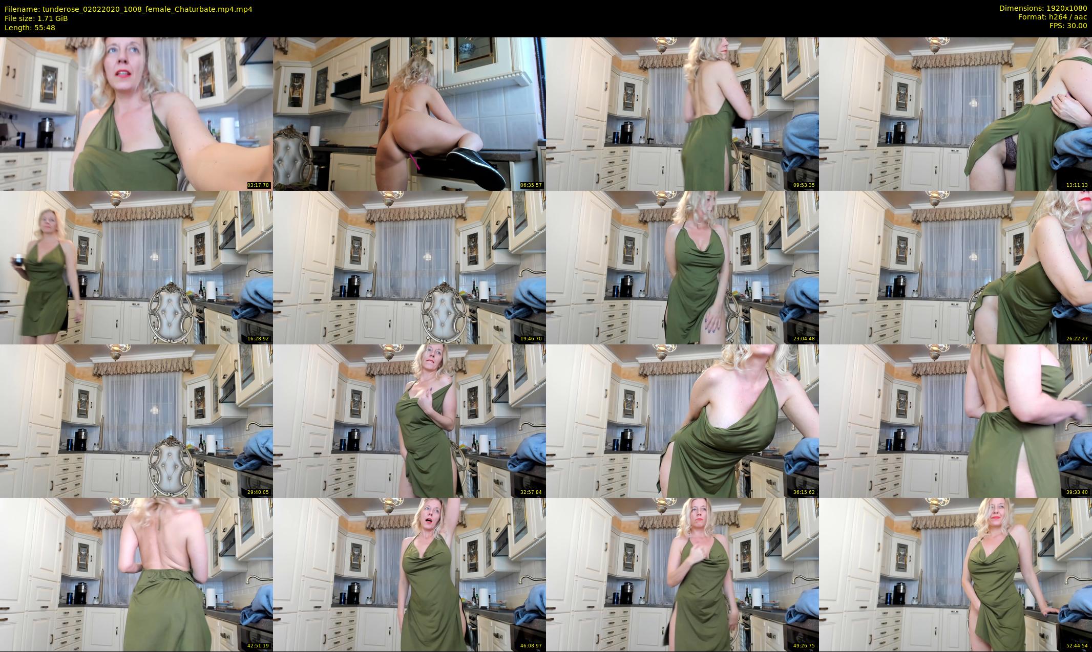 tunderose — 56 minute Chaturbate female cam show recording, 1080p, Feb 2, 2020