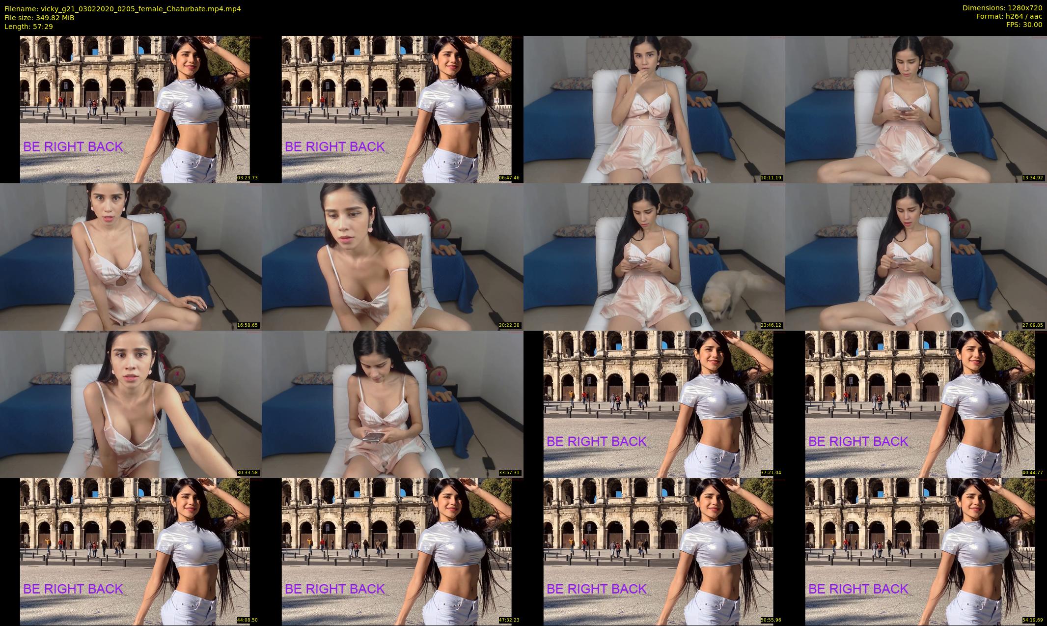 vicky_g21 — 58 minute Chaturbate female cam show recording, 720p, Feb 3, 2020