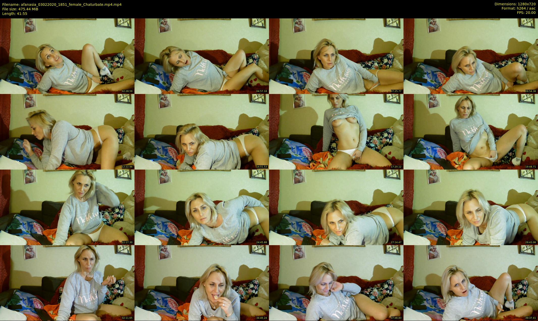 afanasia — 42 minute Chaturbate female cam show recording, 720p, Feb 3, 2020