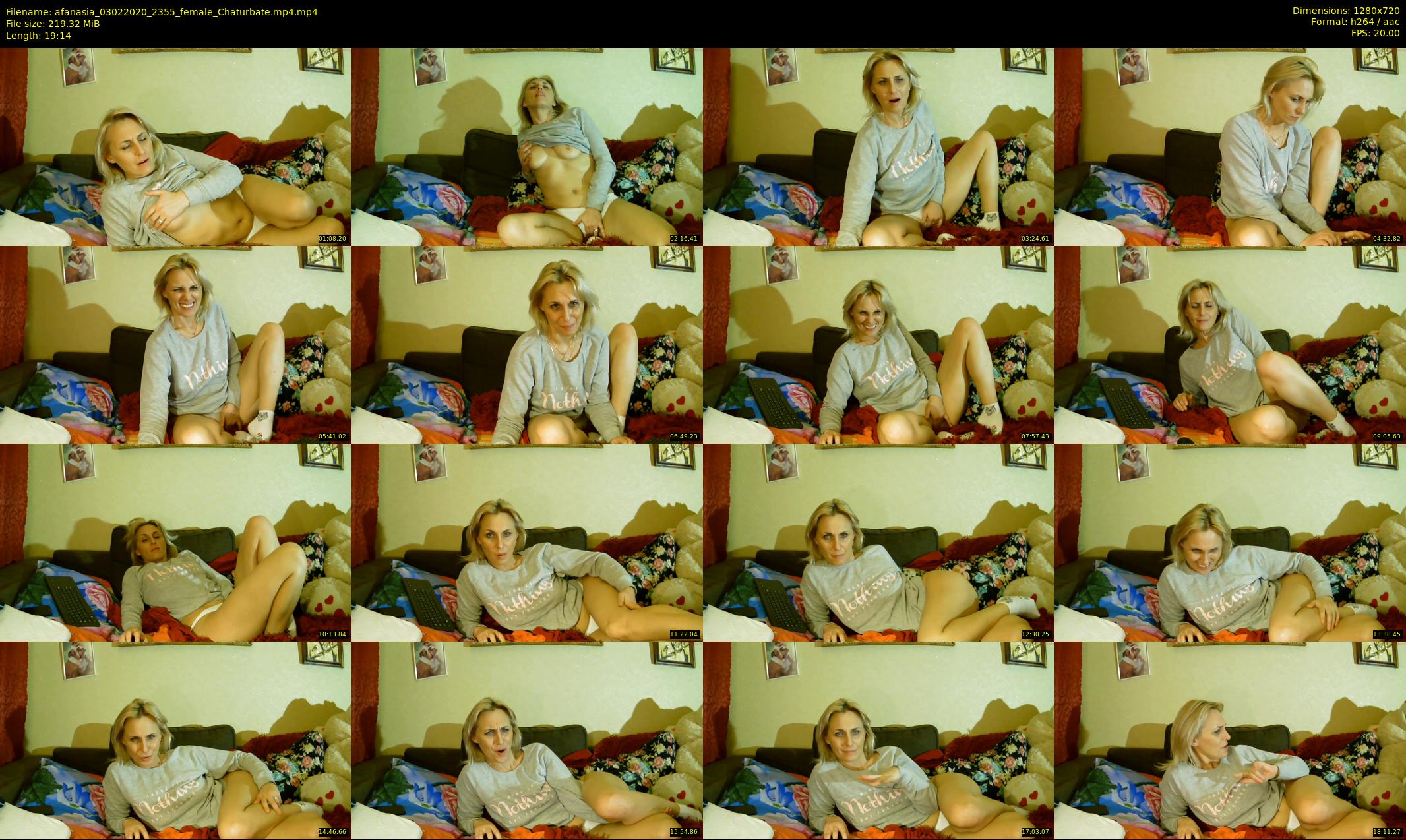 afanasia — 20 minute Chaturbate female cam show recording, 720p, Feb 3, 2020