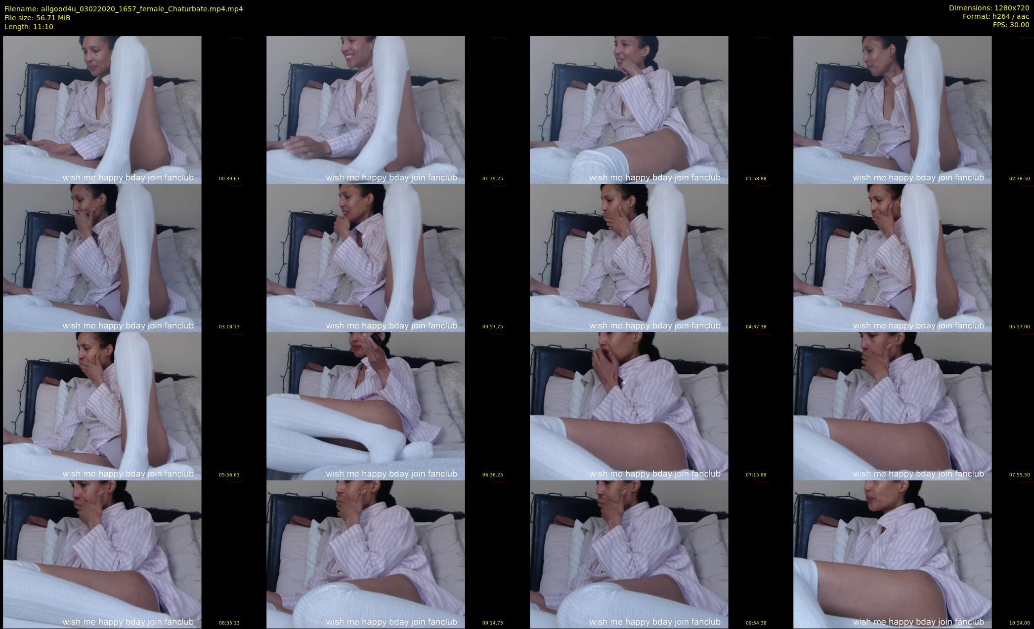 allgood4u — 12 minute Chaturbate couple cam show recording, 720p, Feb 3, 2020