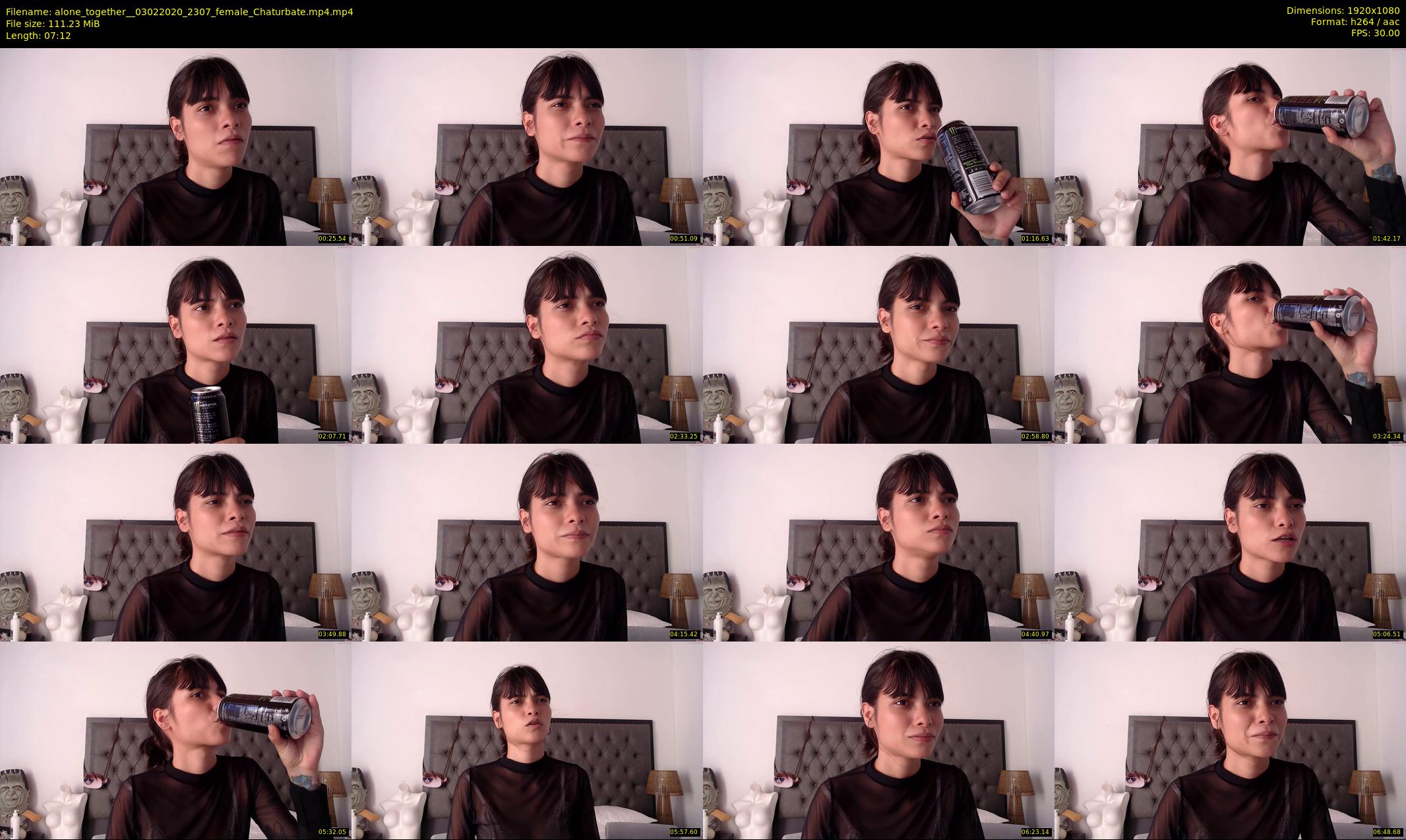 alone_together_ — 8 minute Chaturbate female cam show recording, 1080p, Feb 3, 2020