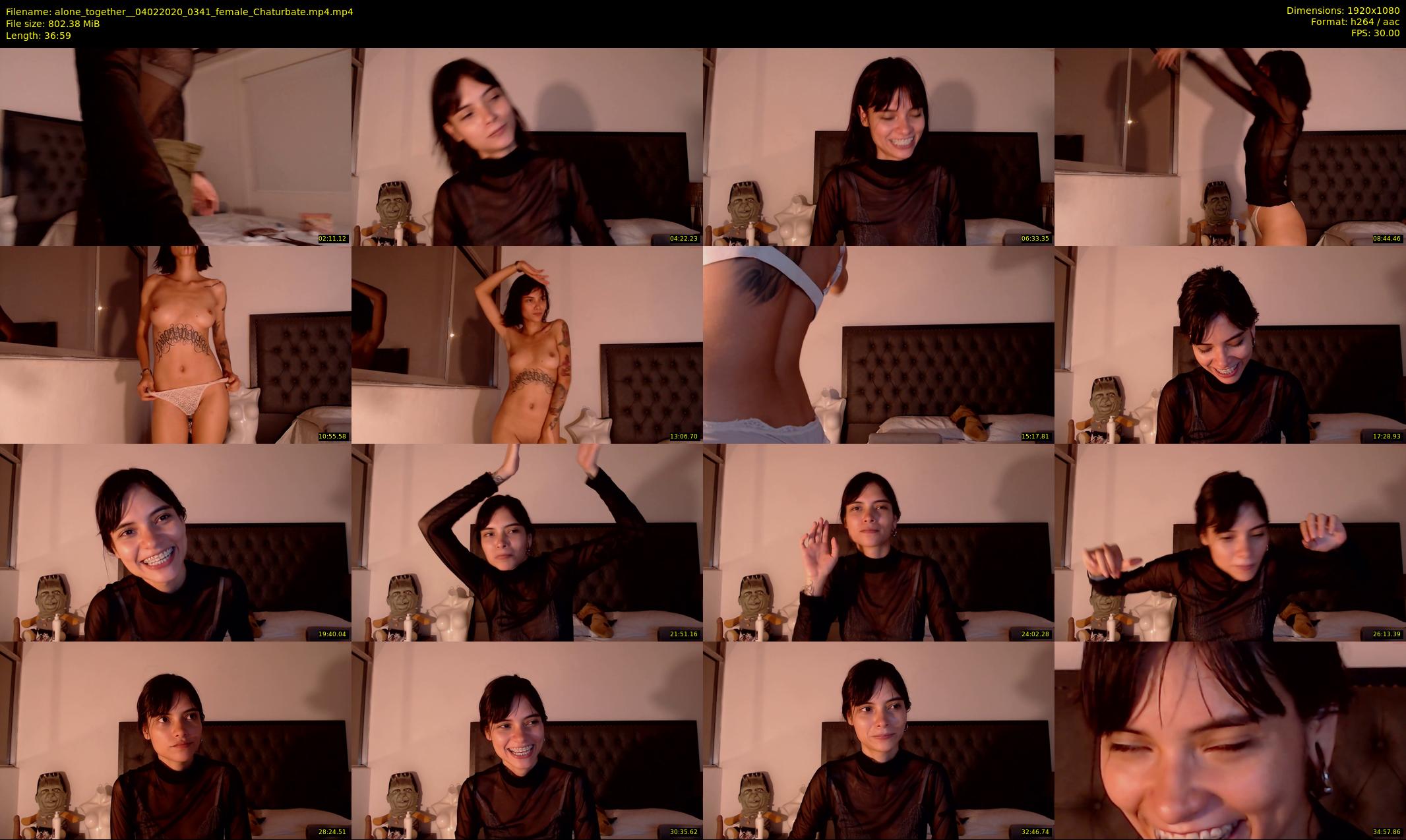 alone_together_ — 37 minute Chaturbate female cam show recording, 1080p, Feb 4, 2020
