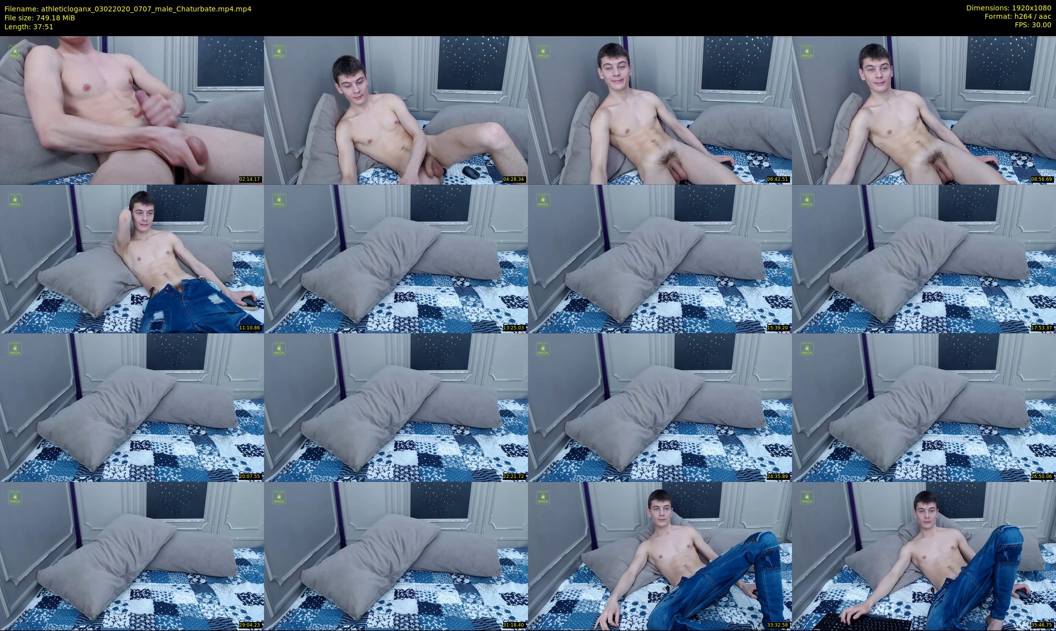 athleticloganx — 38 minute Chaturbate male cam show recording, 1080p, Feb 3, 2020