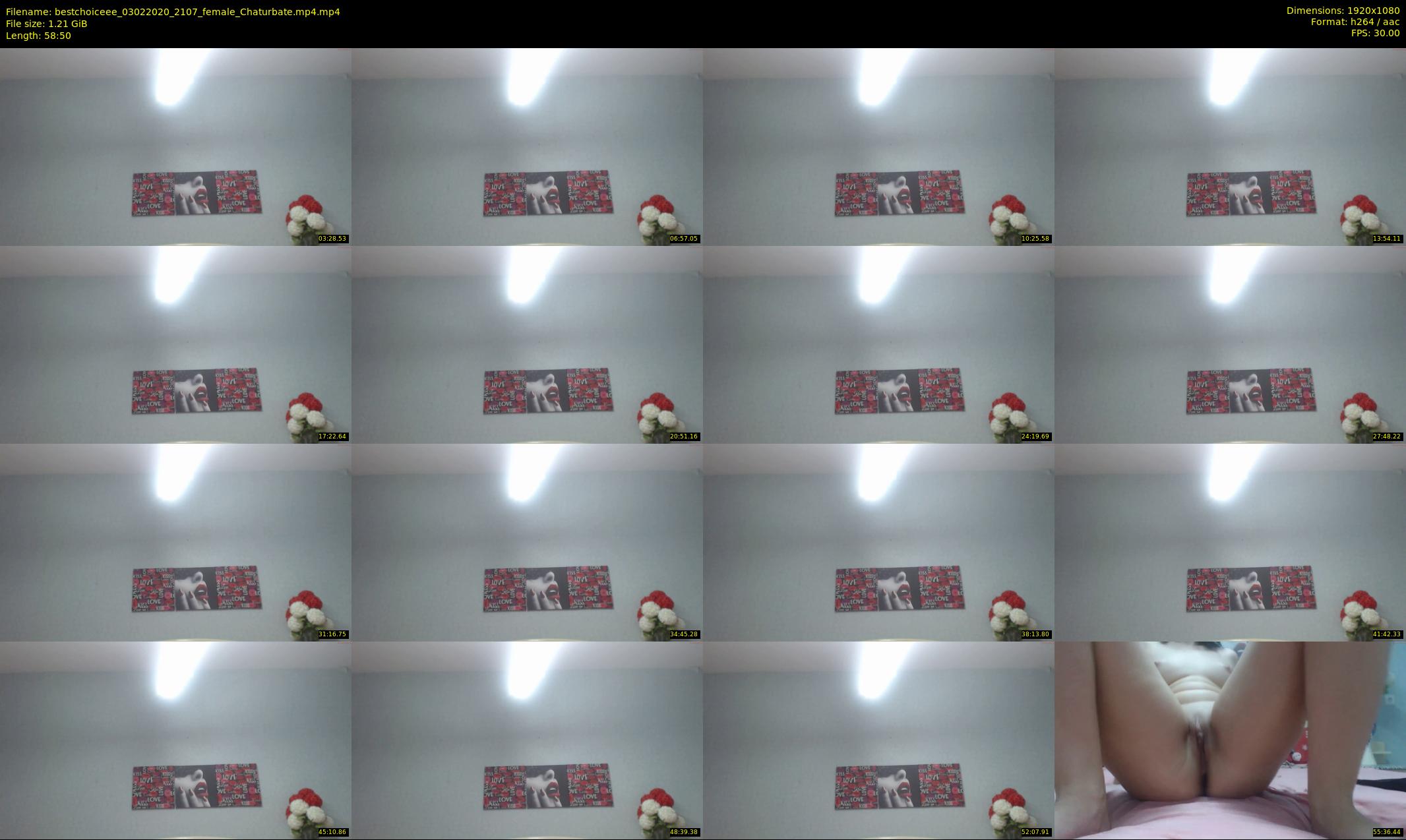 bestchoiceee — 59 minute Chaturbate couple cam show recording, 1080p, Feb 3, 2020