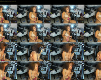 blackgurlkitty — 8 minute Chaturbate female cam show recording, 720p, Feb 3, 2020