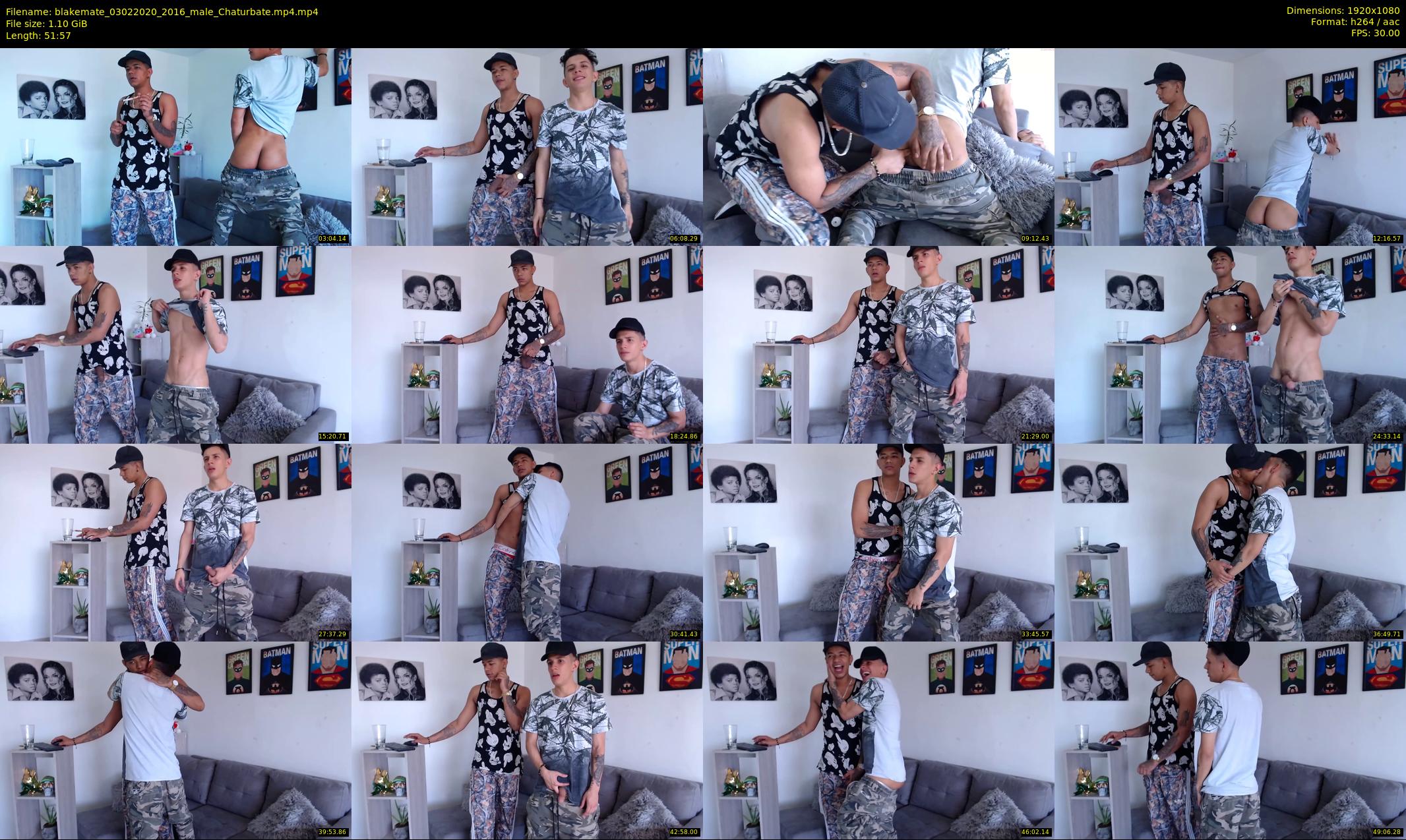blakemate — 52 minute Chaturbate male cam show recording, 1080p, Feb 3, 2020