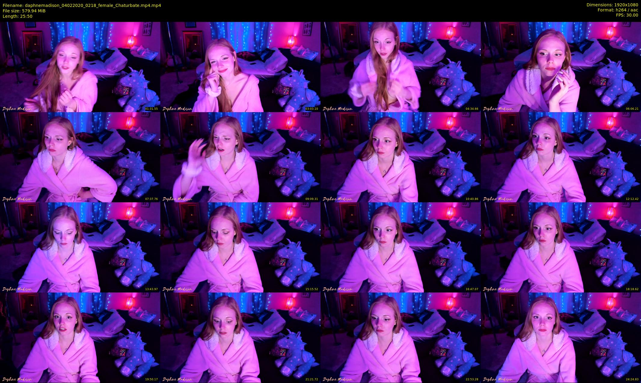 daphnemadison — 26 minute Chaturbate couple cam show recording, 1080p, Feb 4, 2020