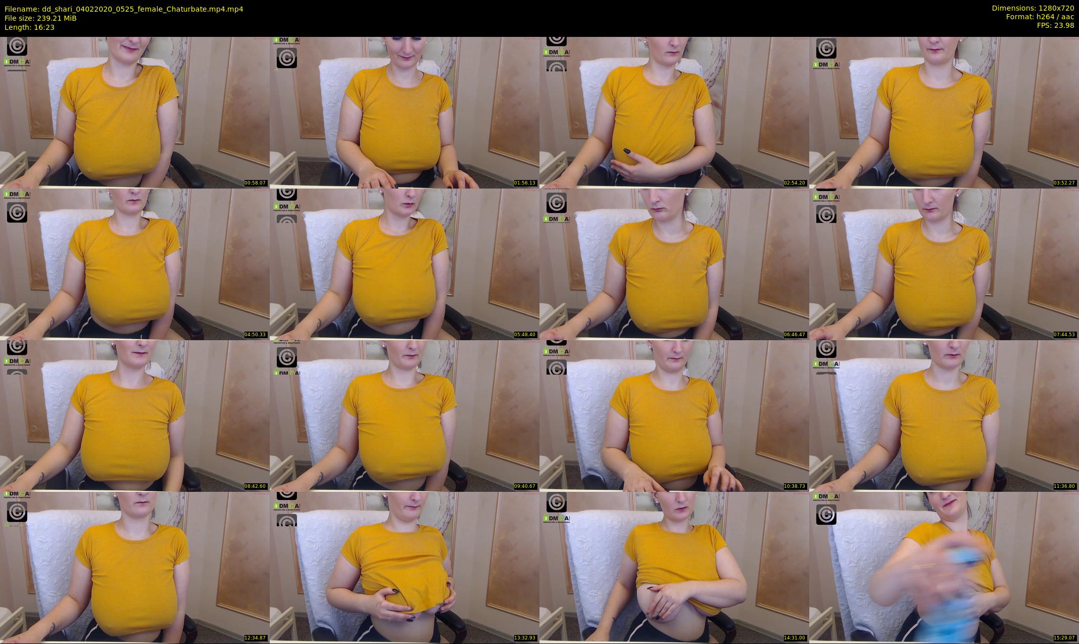 dd_shari — 17 minute Chaturbate female cam show recording, 720p, Feb 4, 2020