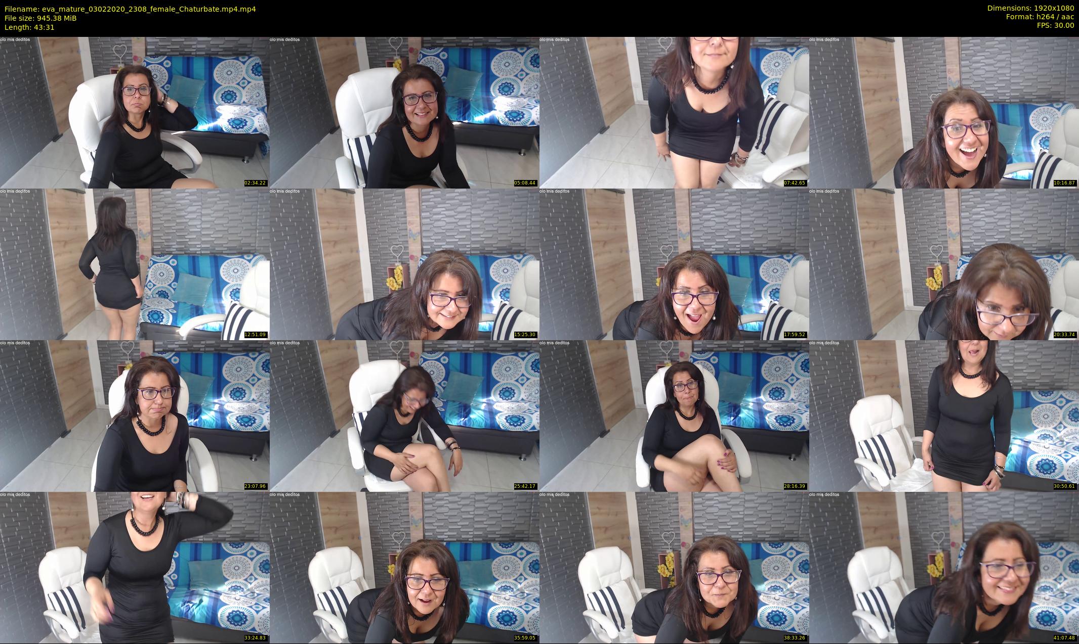 eva_mature — 44 minute Chaturbate female cam show recording, 1080p, Feb 3, 2020