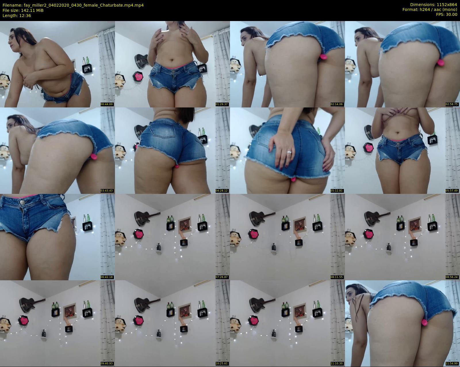 fay_miller2 — 13 minute Chaturbate female cam show recording, 720p, Feb 4, 2020