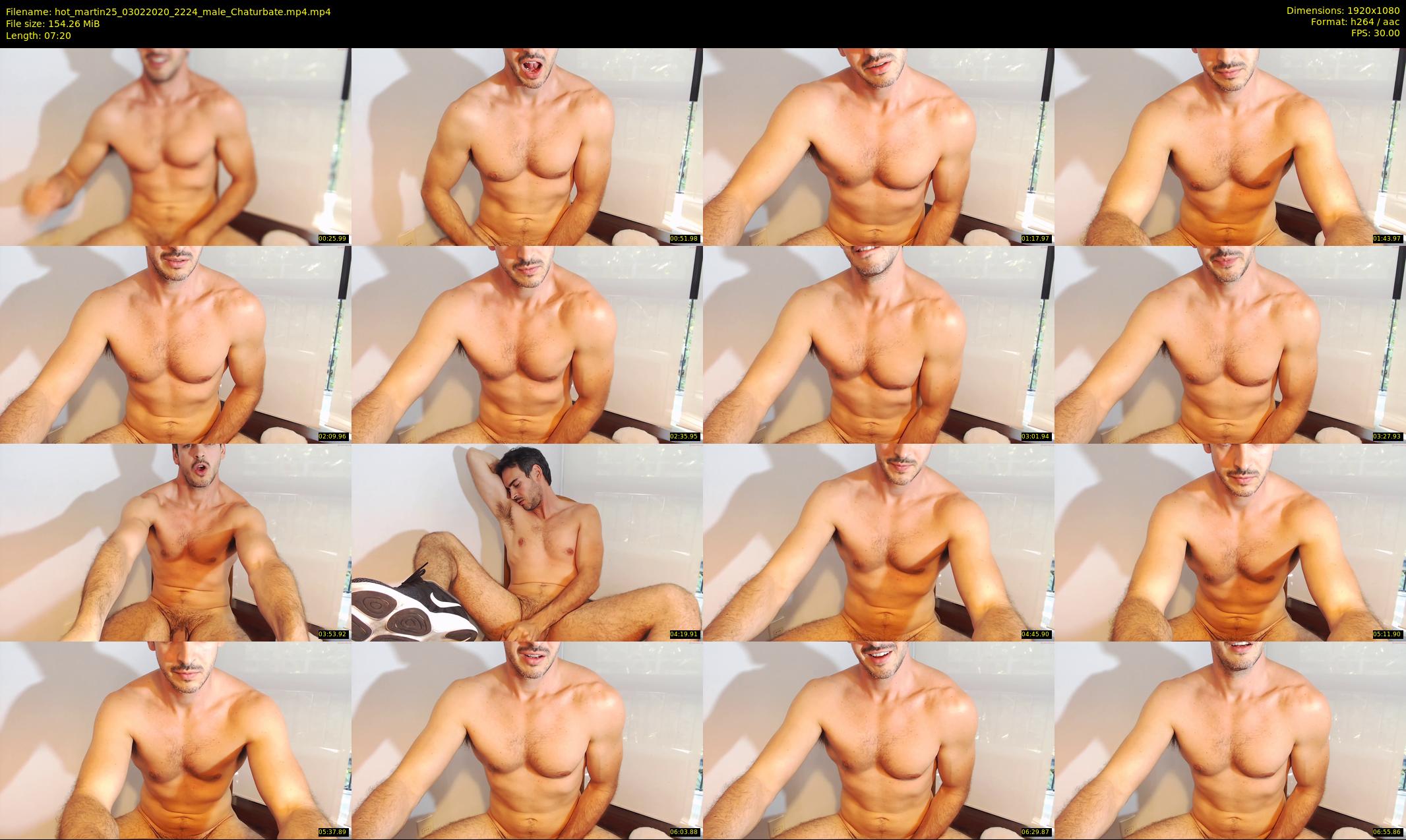 hot_martin25 — 8 minute Chaturbate male cam show recording, 1080p, Feb 3, 2020