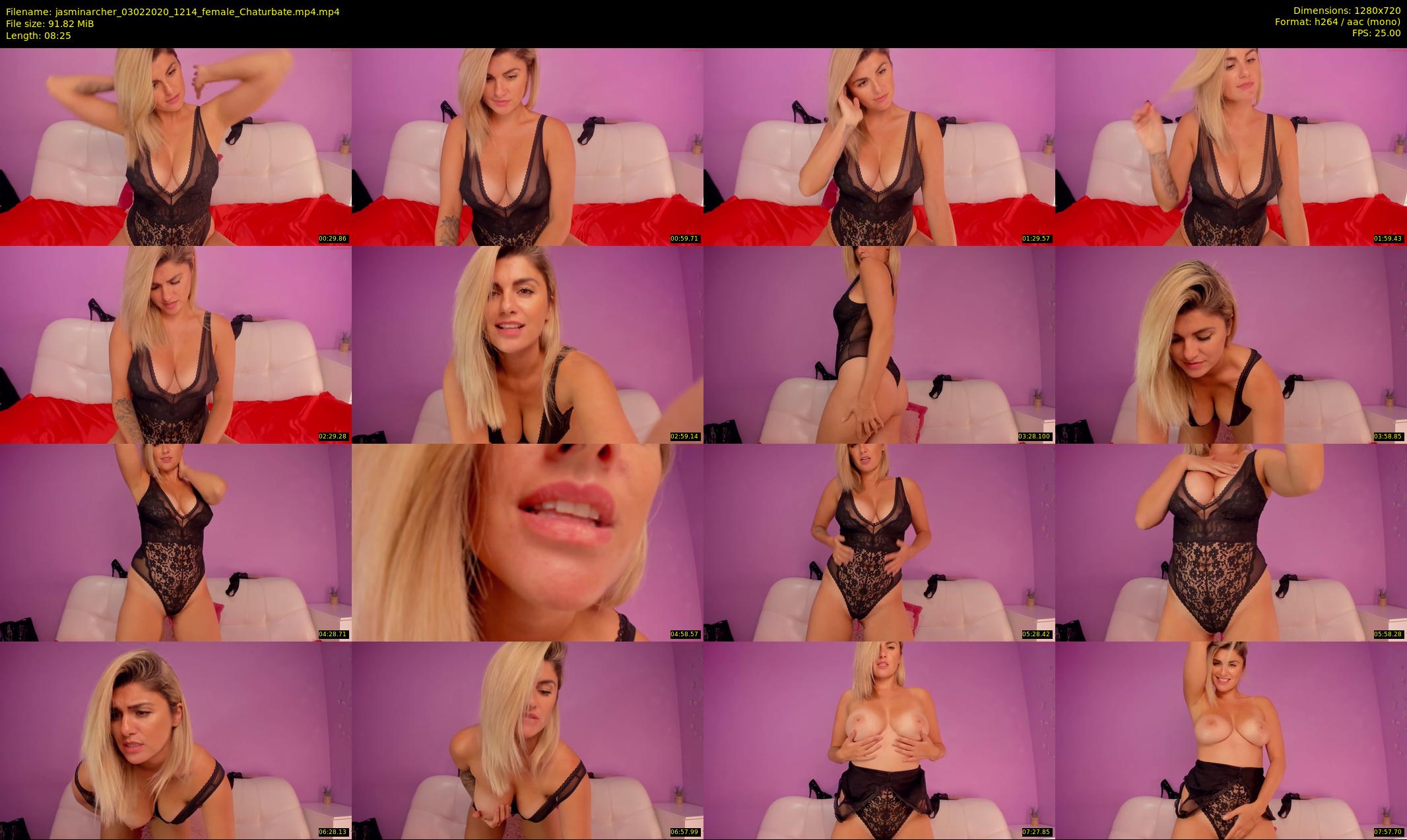 jasminarcher — 9 minute Chaturbate female cam show recording, 720p, Feb 3, 2020