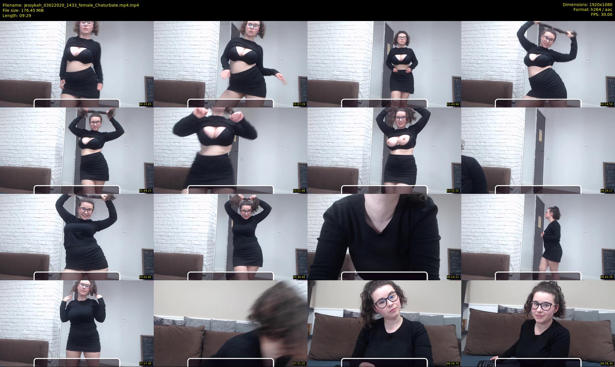 jessykah — 10 minute Chaturbate female cam show recording, 1080p, Feb 3, 2020