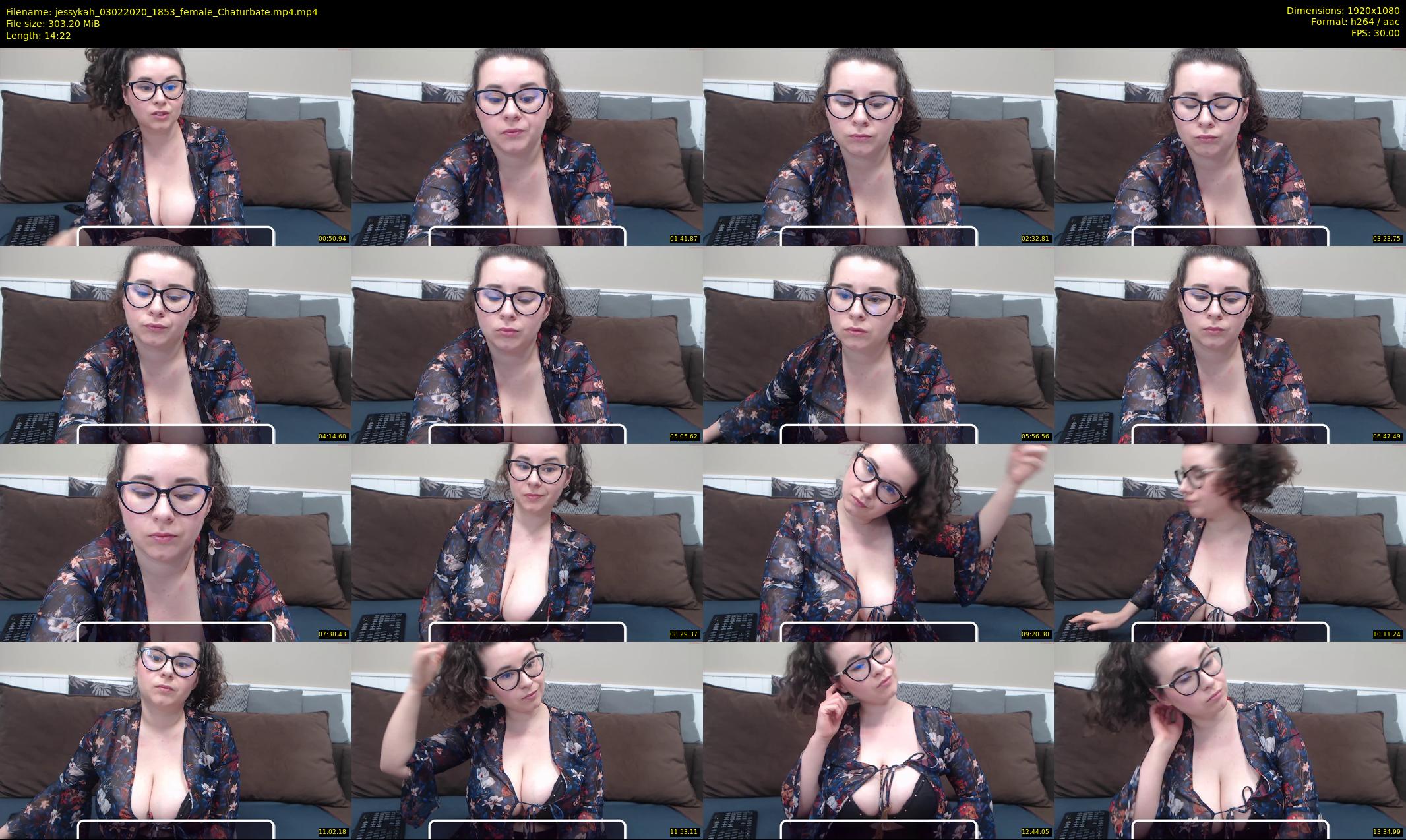 jessykah — 15 minute Chaturbate female cam show recording, 1080p, Feb 3, 2020