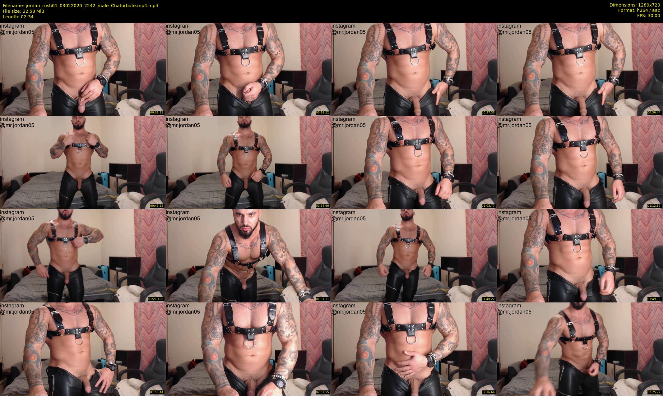 jordan_rush01 — 3 minute Chaturbate male cam show recording, 720p, Feb 3, 2020