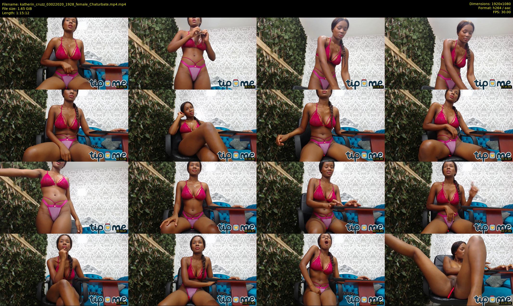 katherin_cruzz — 76 minute Chaturbate female cam show recording, 1080p, Feb 3, 2020