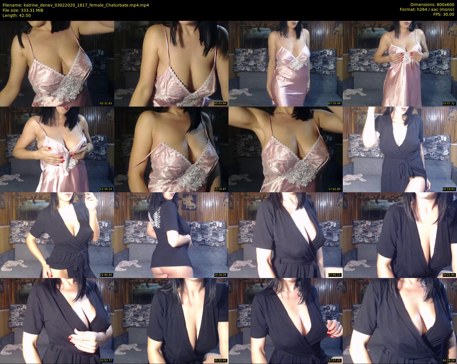 katrine_denev — 43 minute Chaturbate female cam show recording, 480p, Feb 3, 2020