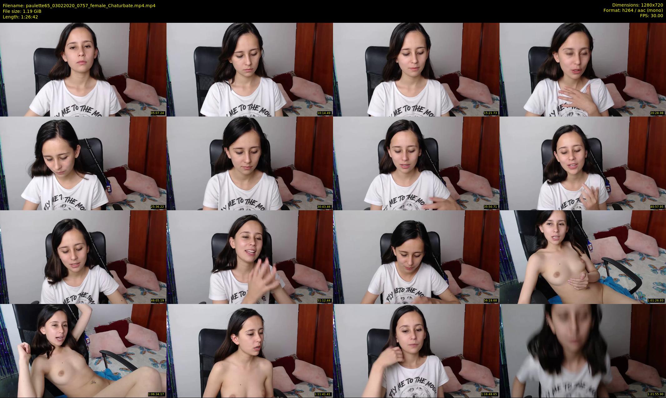 paulette65 — 87 minute Chaturbate female cam show recording, 720p, Feb 3, 2020