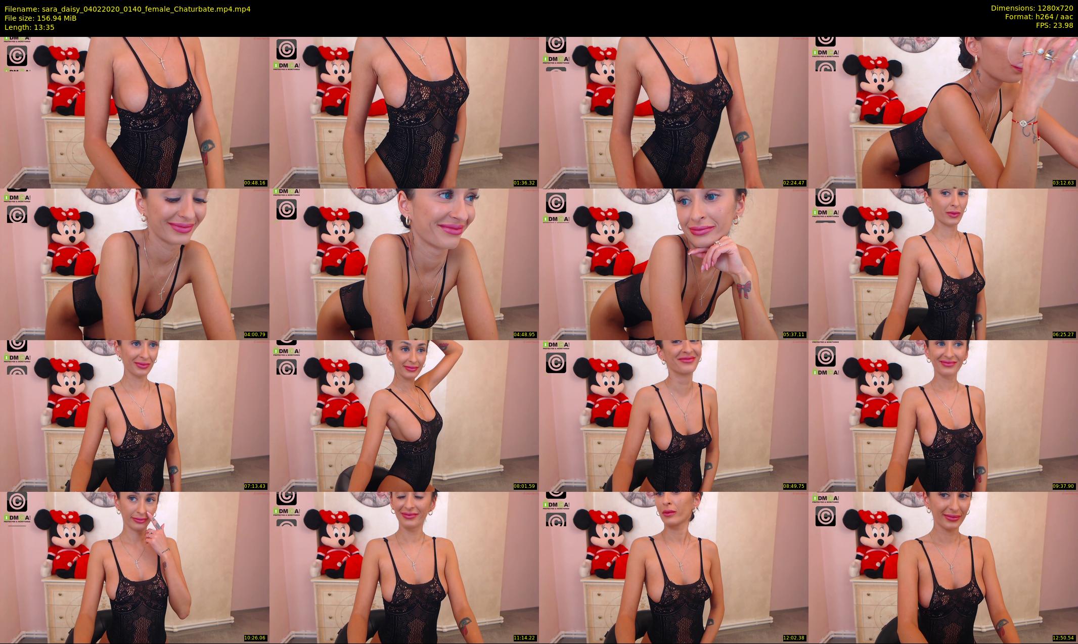 sara_daisy — 14 minute Chaturbate female cam show recording, 720p, Feb 4, 2020
