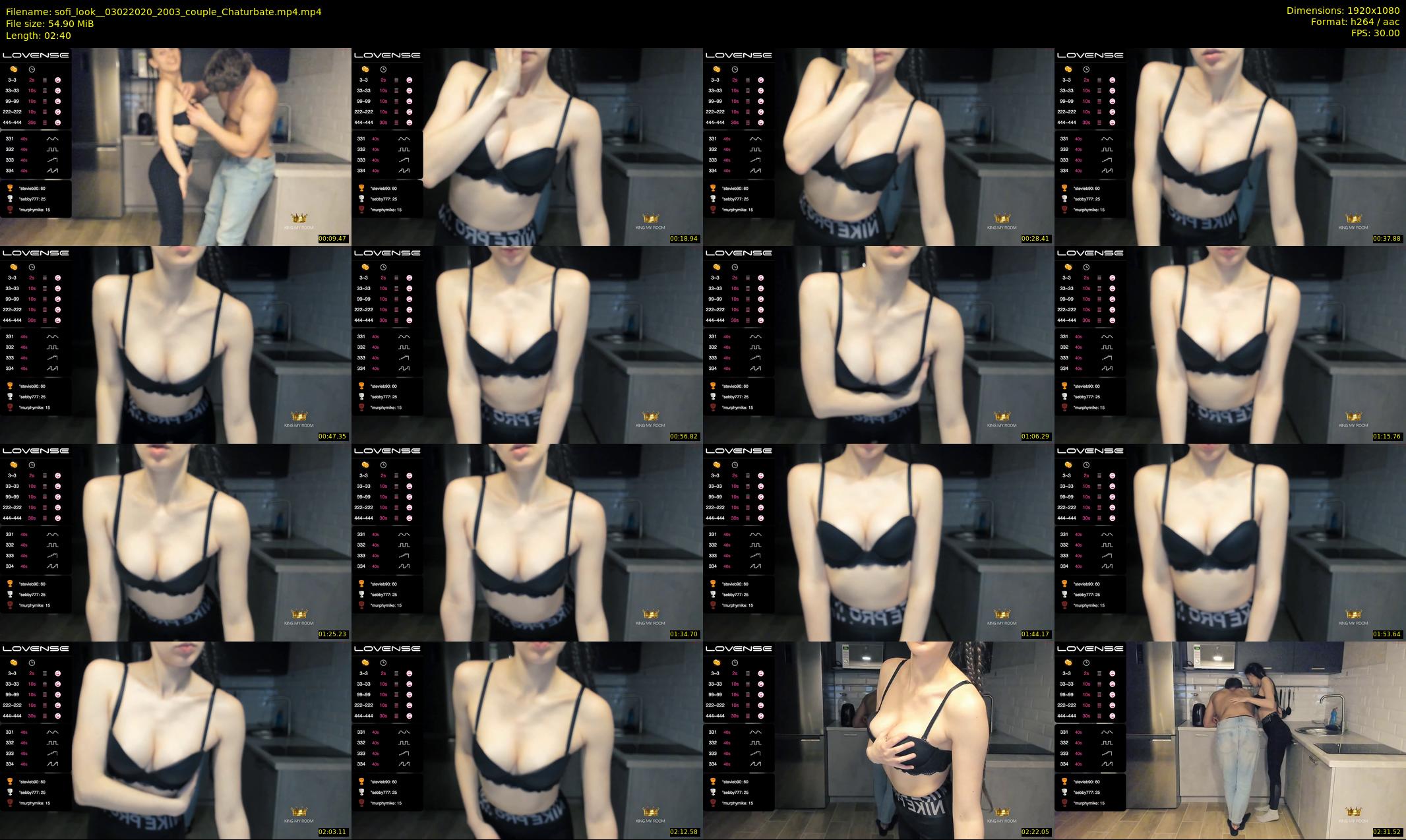 sofi_look_ — 3 minute Chaturbate couple cam show recording, 1080p, Feb 3, 2020