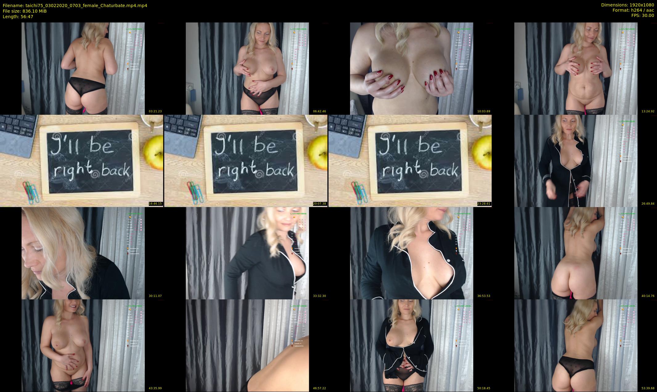 taichi75 — 57 minute Chaturbate female cam show recording, 1080p, Feb 3, 2020