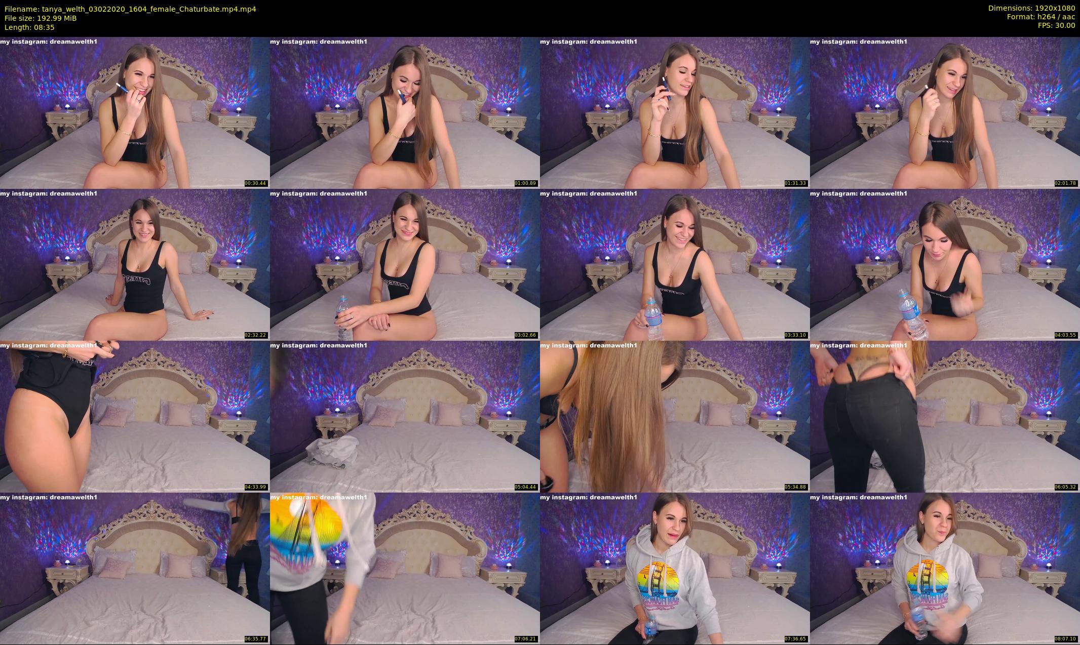 tanya_welth — 9 minute Chaturbate female cam show recording, 1080p, Feb 3, 2020