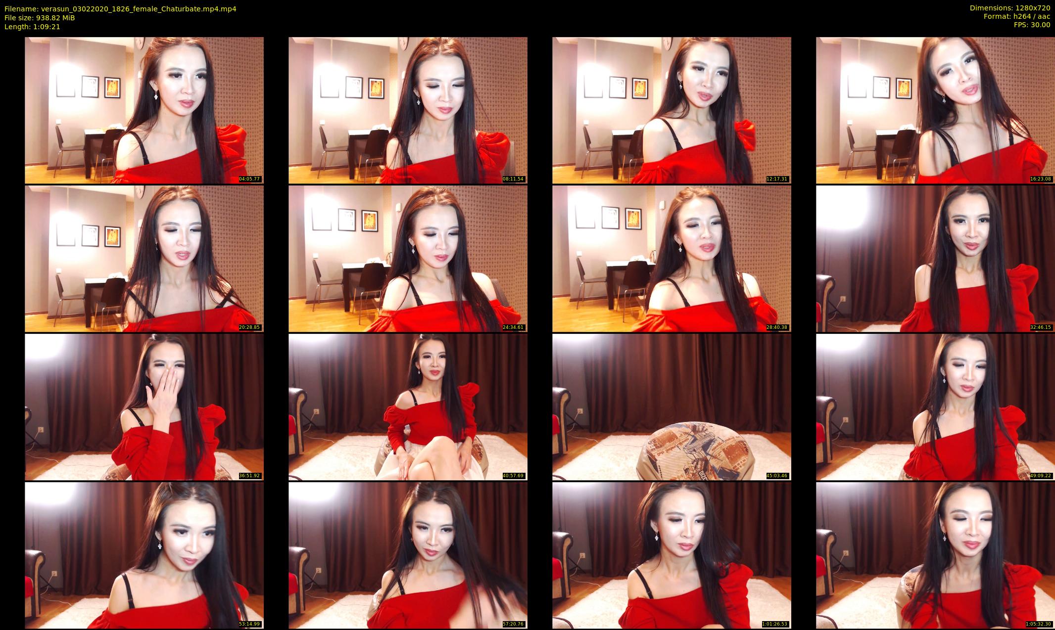 verasun — 70 minute Chaturbate female cam show recording, 720p, Feb 3, 2020