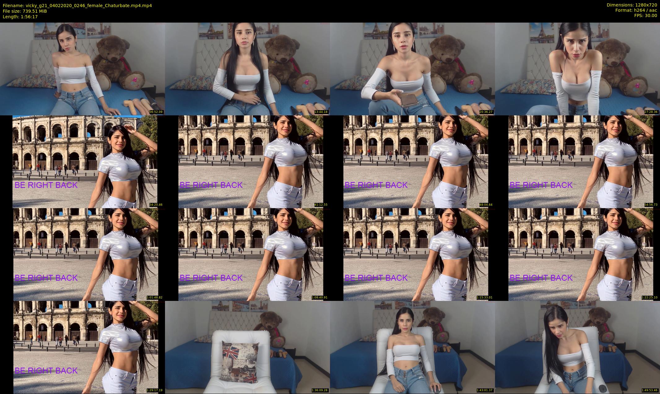 vicky_g21 — 117 minute Chaturbate female cam show recording, 720p, Feb 4, 2020