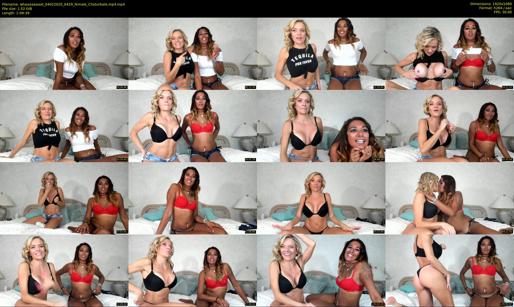 whaaaaaaaat — 70 minute Chaturbate couple cam show recording, 1080p, Feb 4, 2020