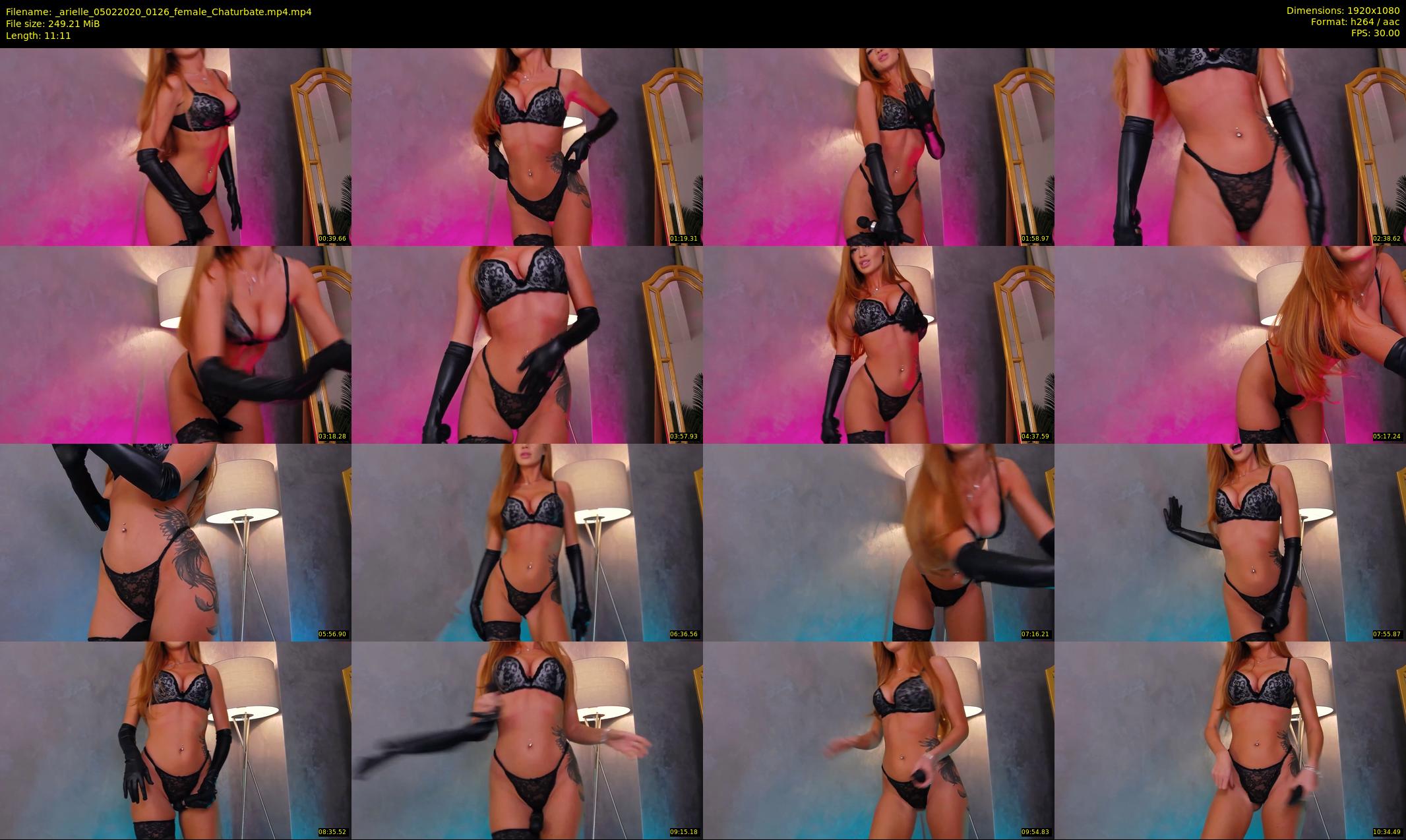_arielle — 12 minute Chaturbate female cam show recording, 1080p, Feb 5, 2020