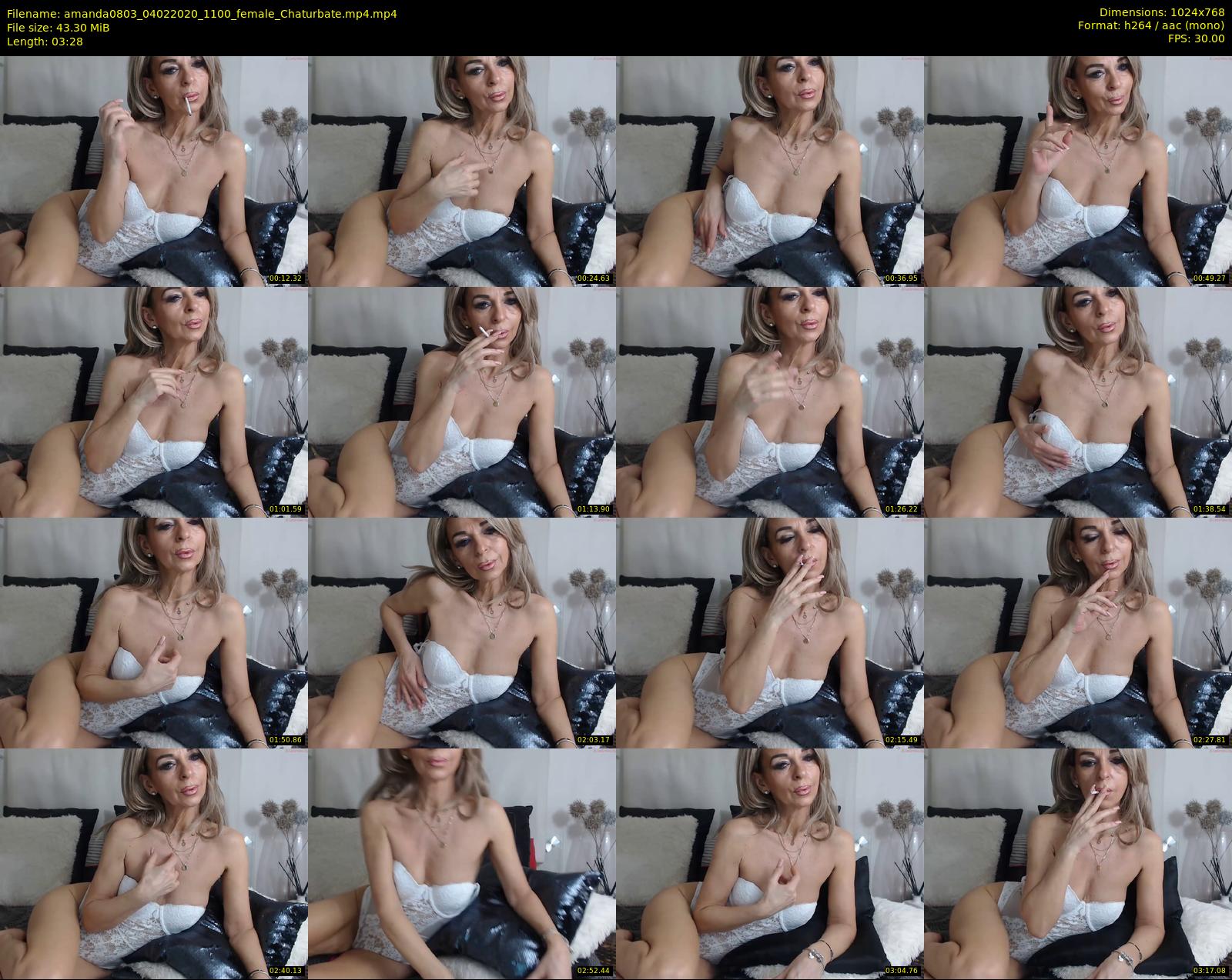amanda0803 — 4 minute Chaturbate female cam show recording, 720p, Feb 4, 2020