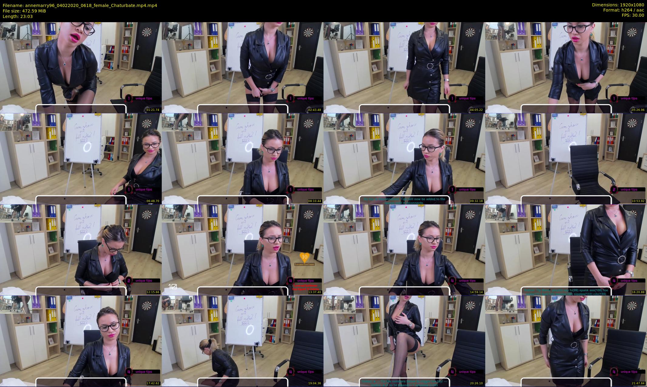 annemarry96 — 24 minute Chaturbate female cam show recording, 1080p, Feb 4, 2020