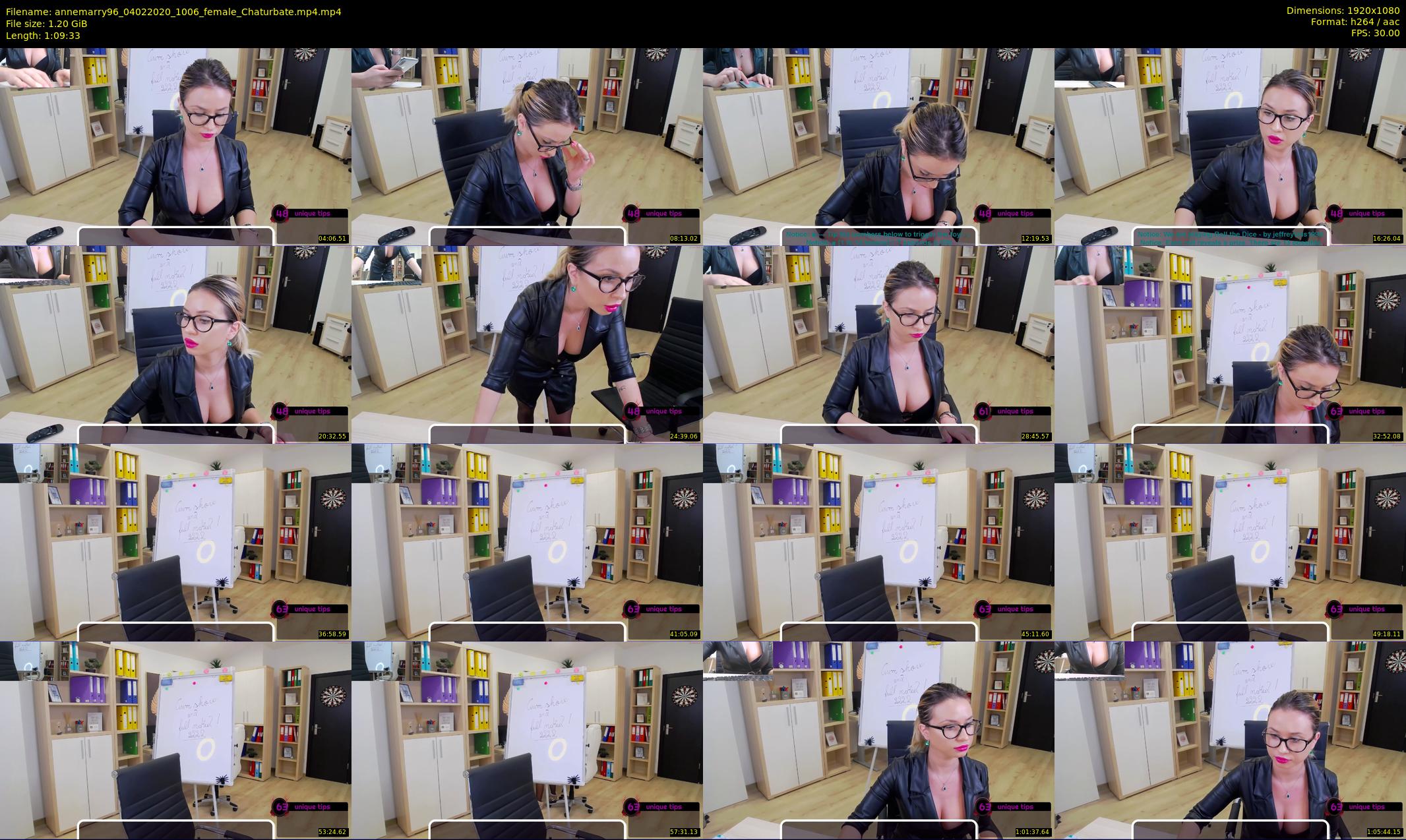 annemarry96 — 70 minute Chaturbate female cam show recording, 1080p, Feb 4, 2020