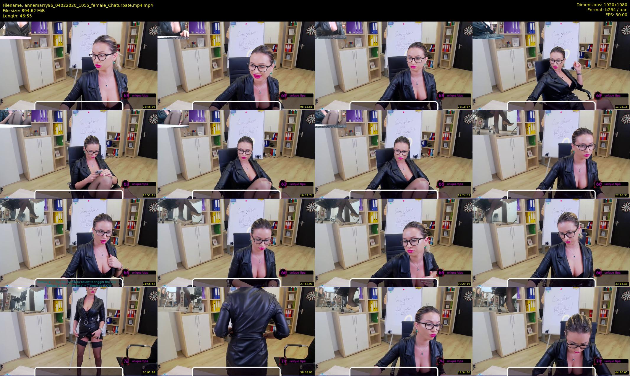 annemarry96 — 47 minute Chaturbate female cam show recording, 1080p, Feb 4, 2020