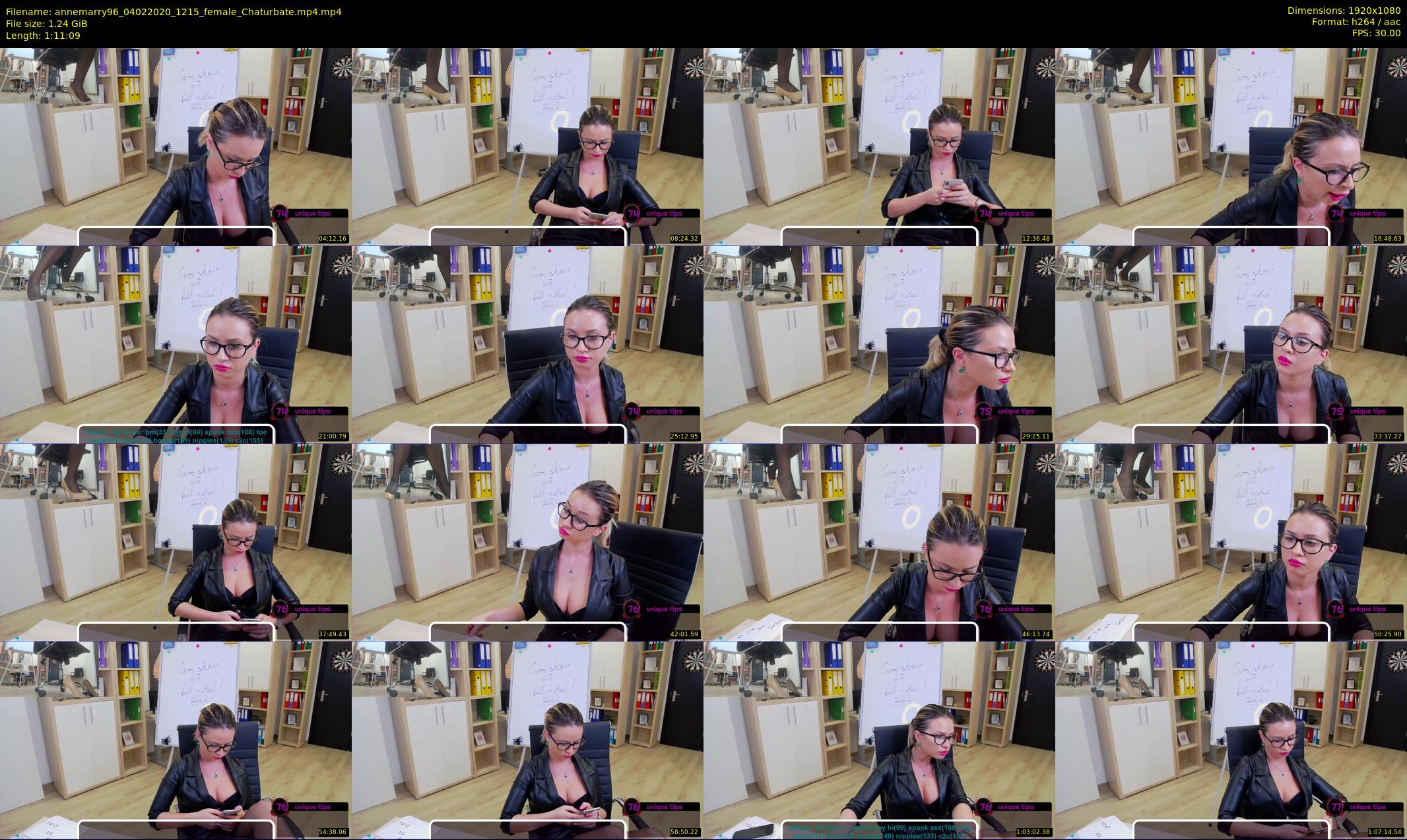 annemarry96 — 72 minute Chaturbate female cam show recording, 1080p, Feb 4, 2020