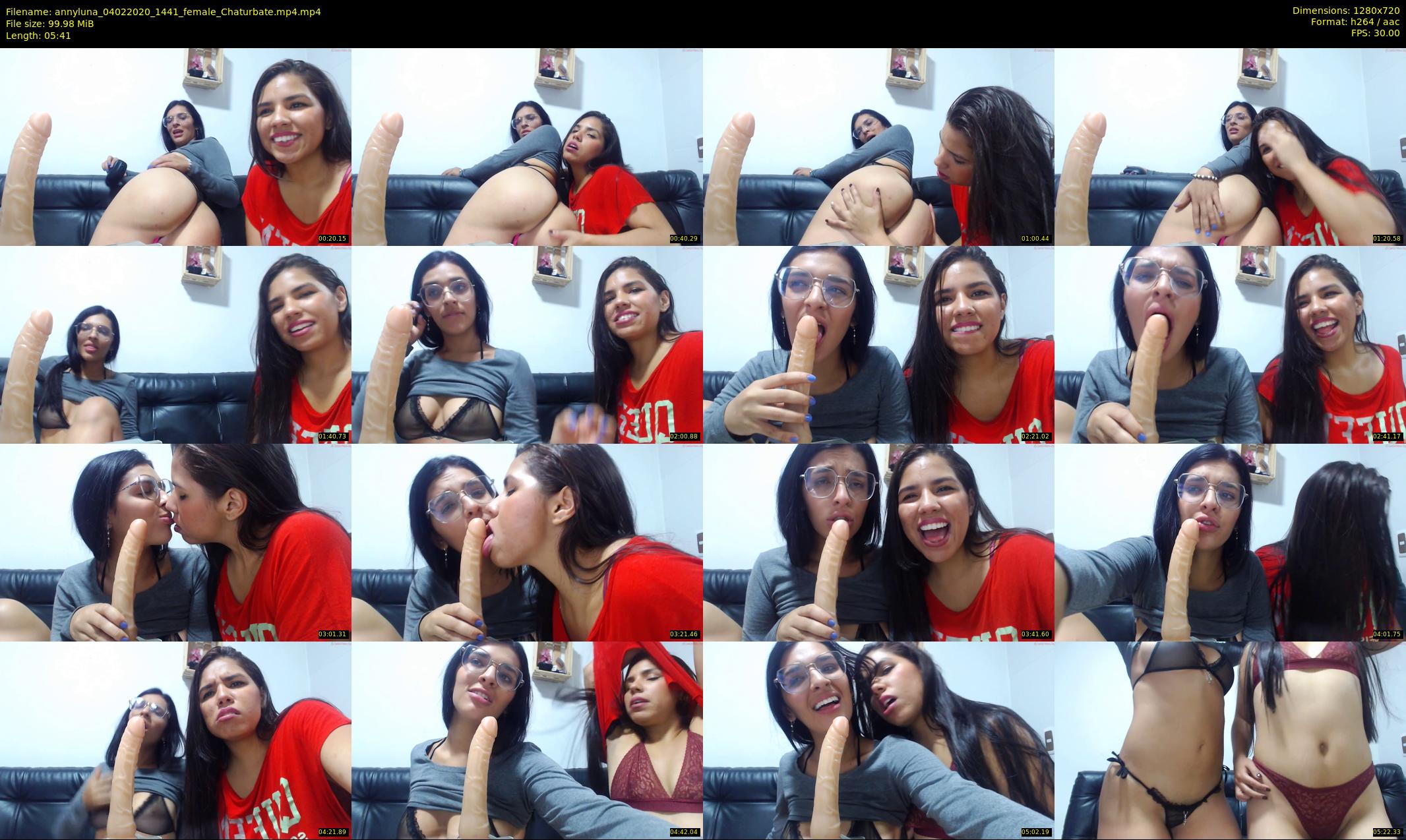 annyluna — 6 minute Chaturbate female cam show recording, 720p, Feb 4, 2020