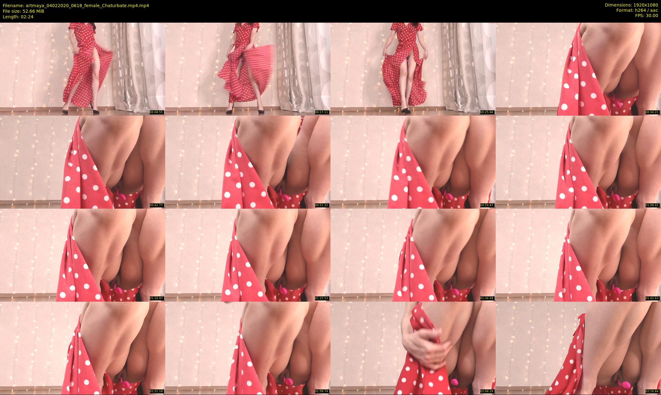 artmaya — 3 minute Chaturbate female cam show recording, 1080p, Feb 4, 2020