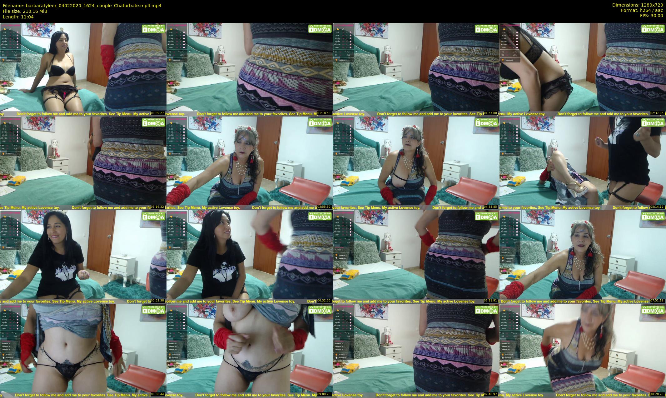 barbaratyleer — 12 minute Chaturbate couple cam show recording, 720p, Feb 4, 2020