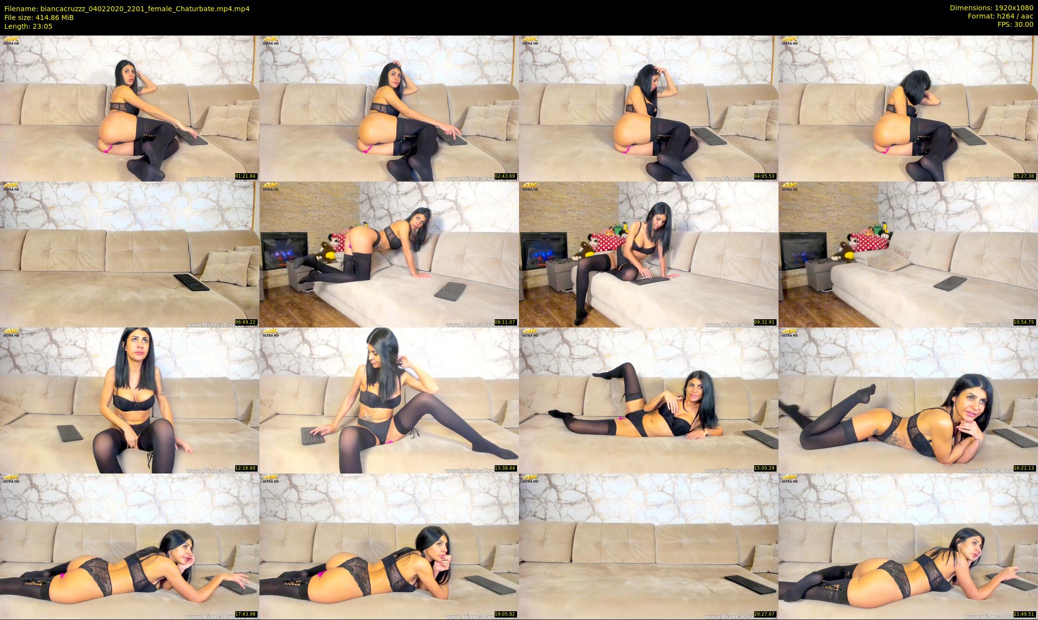 biancacruzzz — 24 minute Chaturbate female cam show recording, 1080p, Feb 4, 2020