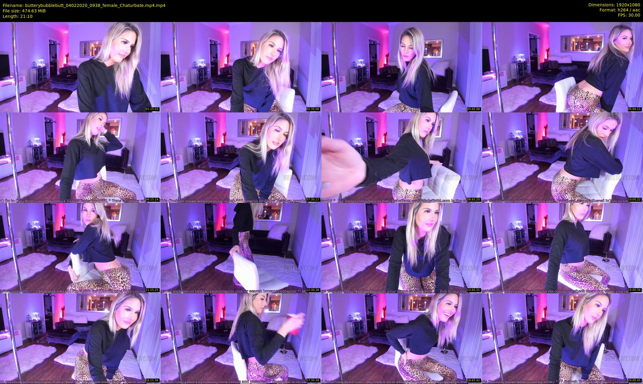 butterybubblebutt — 22 minute Chaturbate couple cam show recording, 1080p, Feb 4, 2020