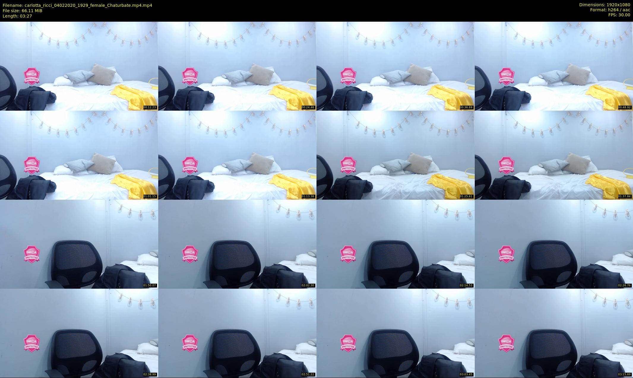 carlotta_ricci — 4 minute Chaturbate female cam show recording, 1080p, Feb 4, 2020