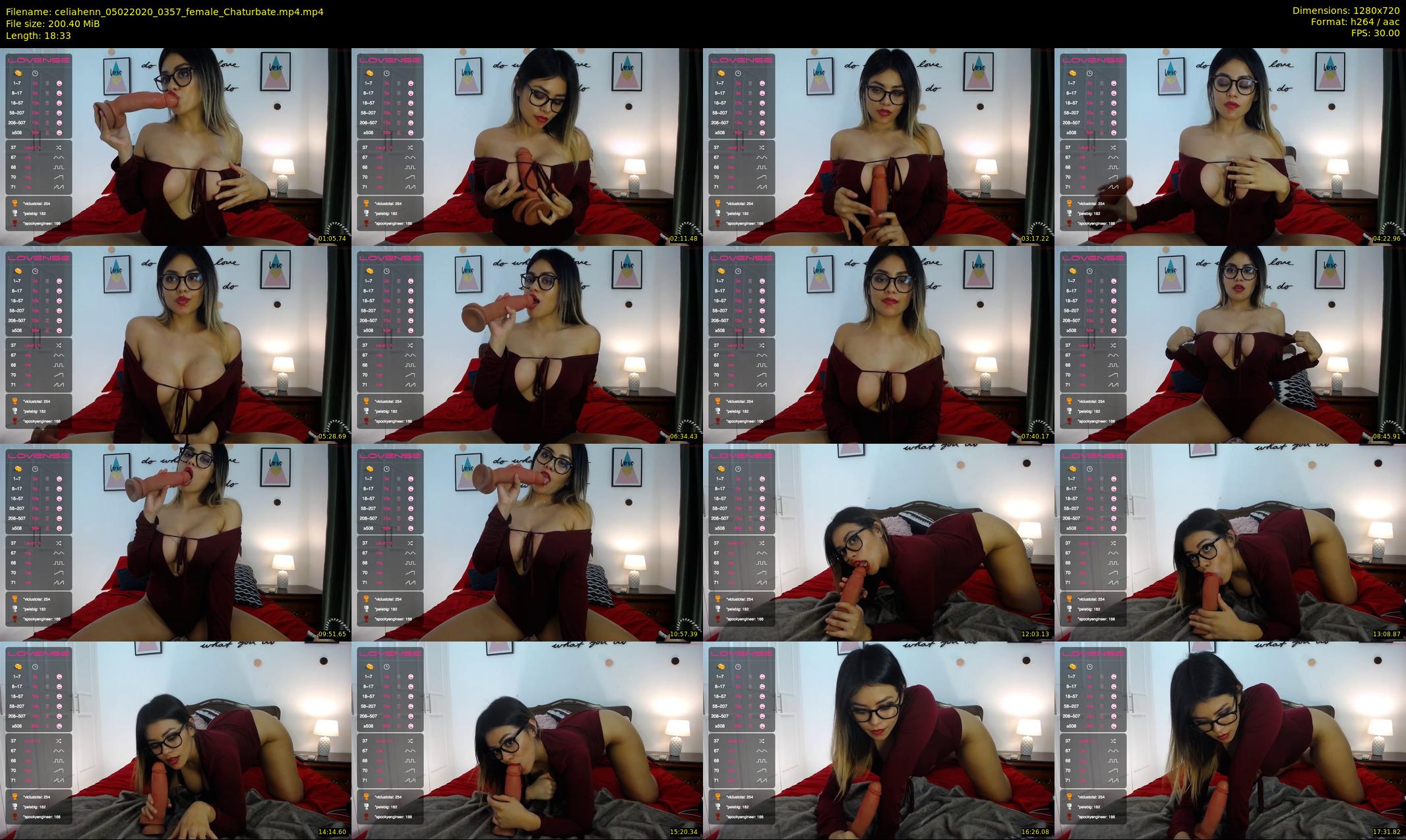 celiahenn — 19 minute Chaturbate female cam show recording, 720p, Feb 5, 2020