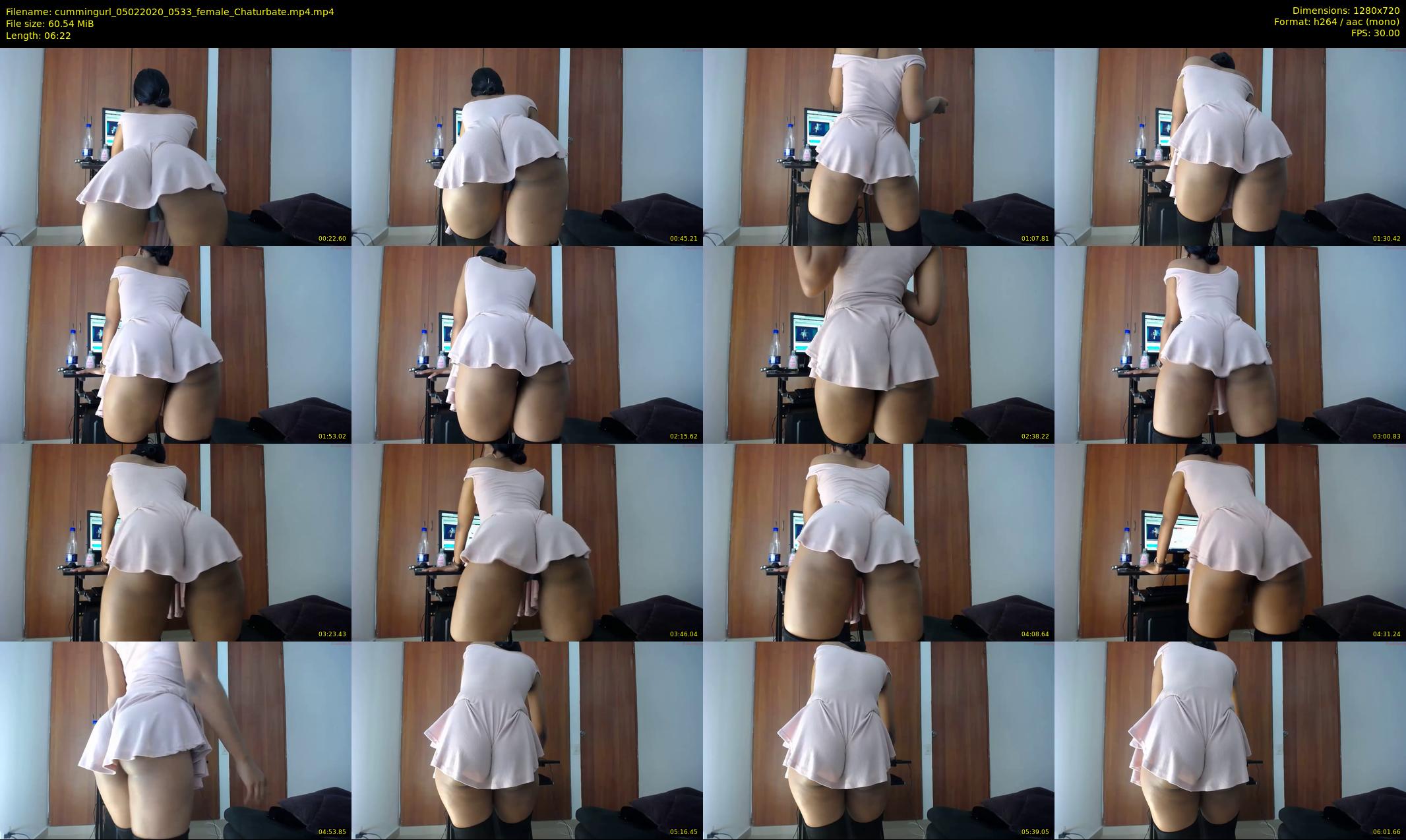 cummingurl — 7 minute Chaturbate couple cam show recording, 720p, Feb 5, 2020