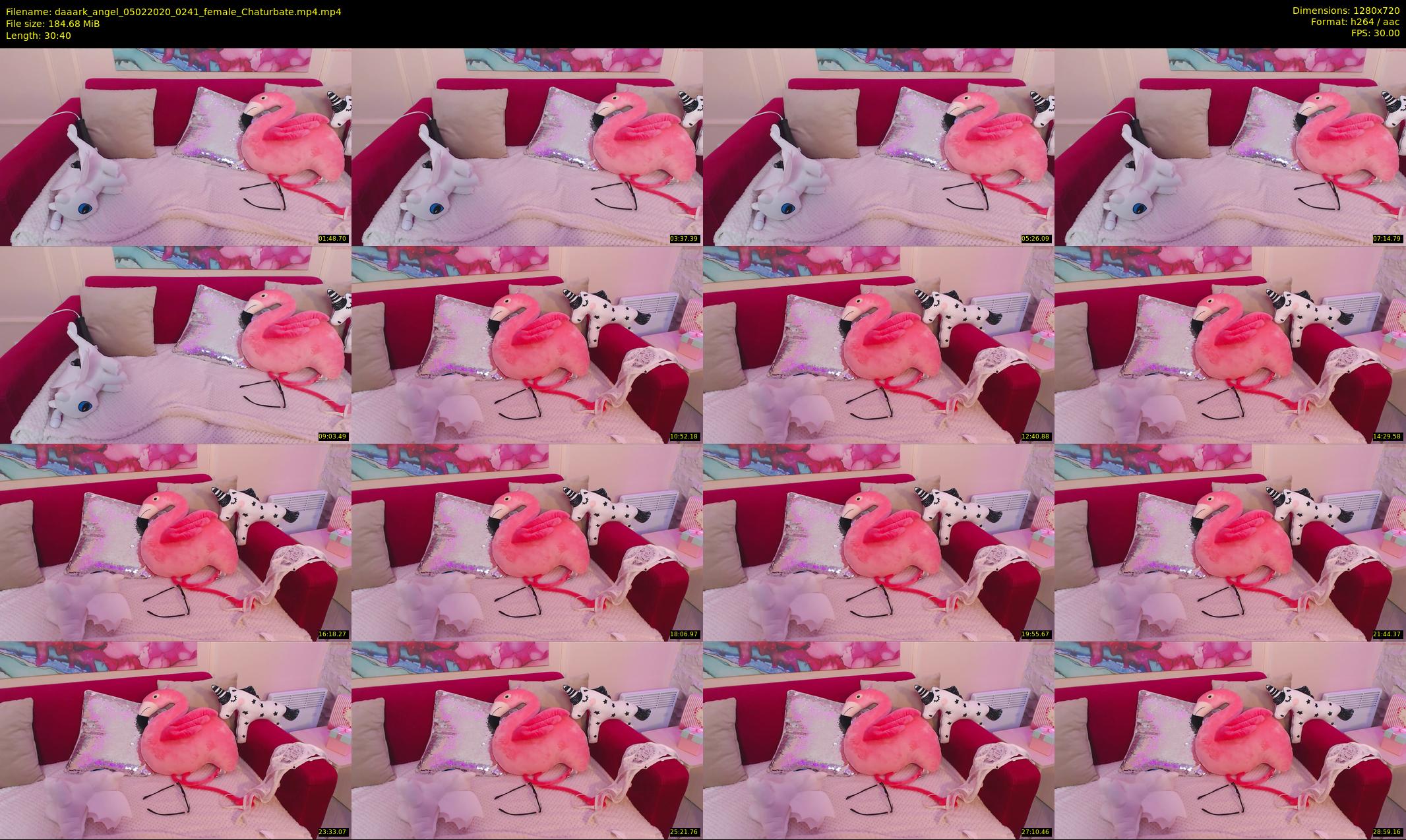 daaark_angel — 31 minute Chaturbate female cam show recording, 720p, Feb 5, 2020