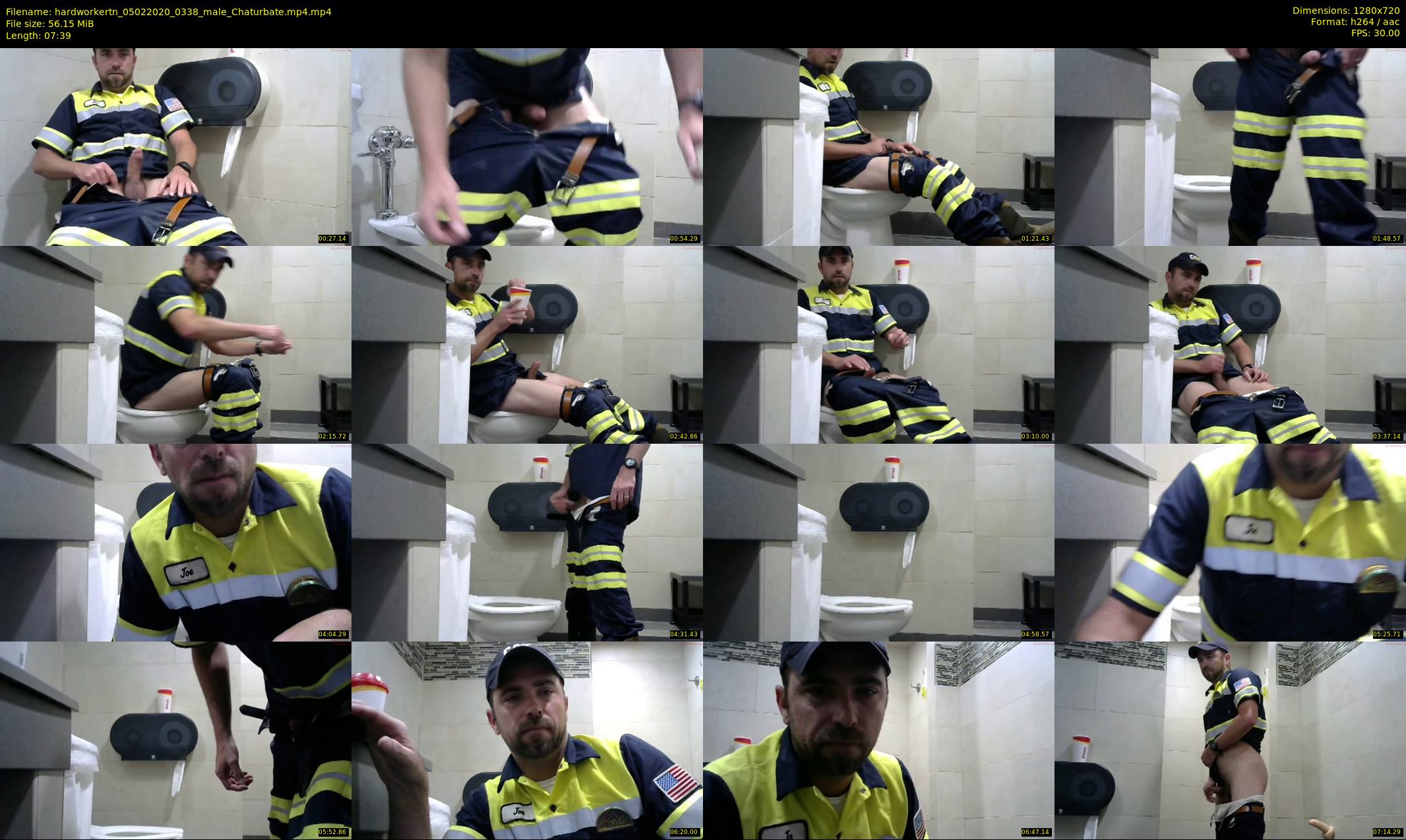 hardworkertn — 8 minute Chaturbate male cam show recording, 720p, Feb 5, 2020