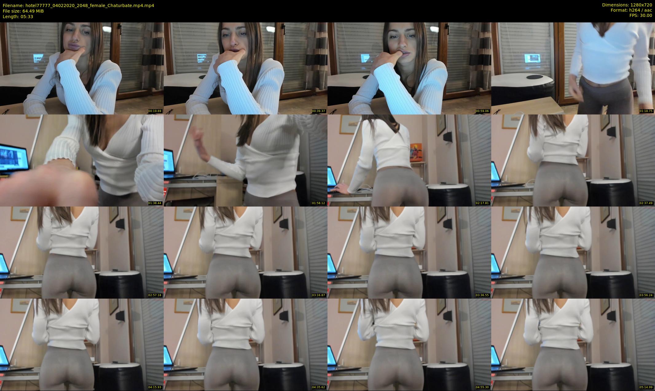 hotel77777 — 6 minute Chaturbate female cam show recording, 720p, Feb 4, 2020