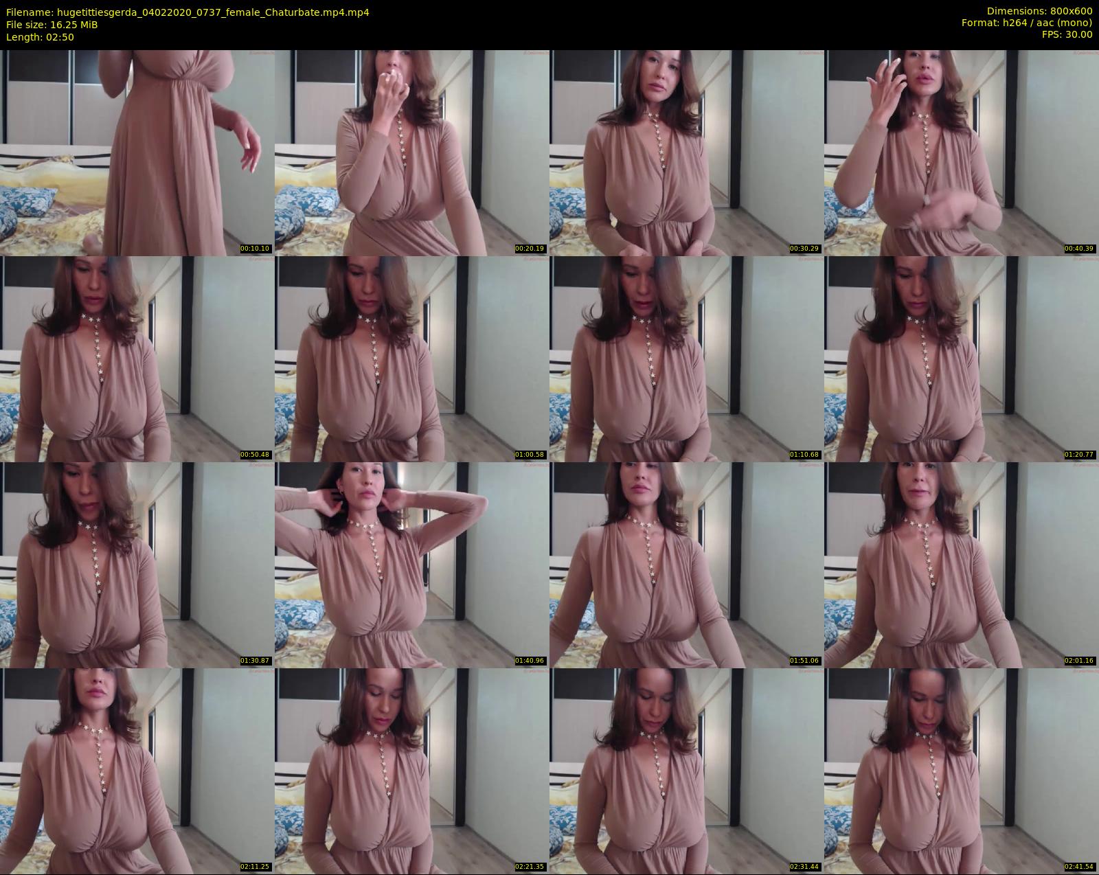 hugetittiesgerda — 3 minute Chaturbate female cam show recording, 480p, Feb 4, 2020