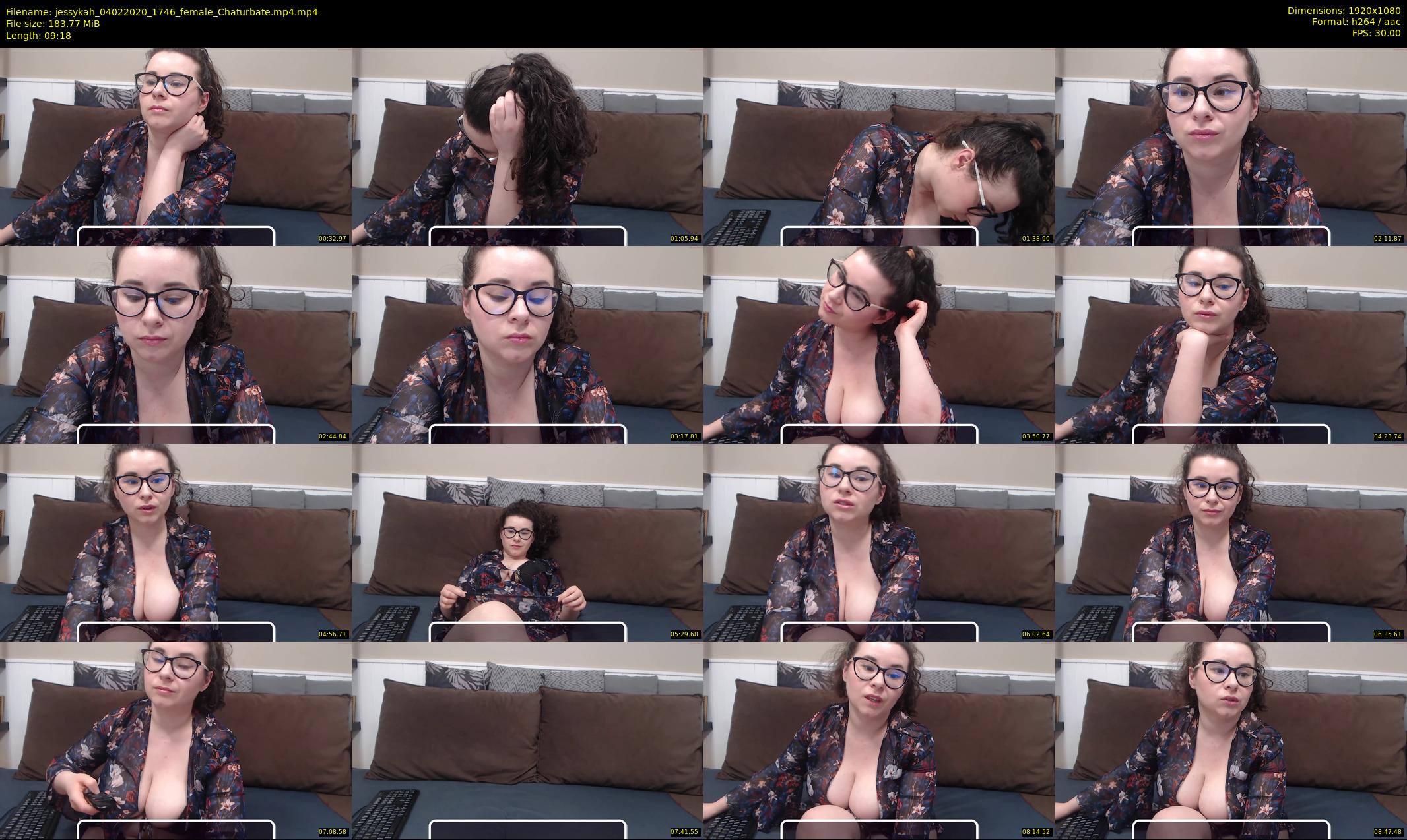 jessykah — 10 minute Chaturbate female cam show recording, 1080p, Feb 4, 2020